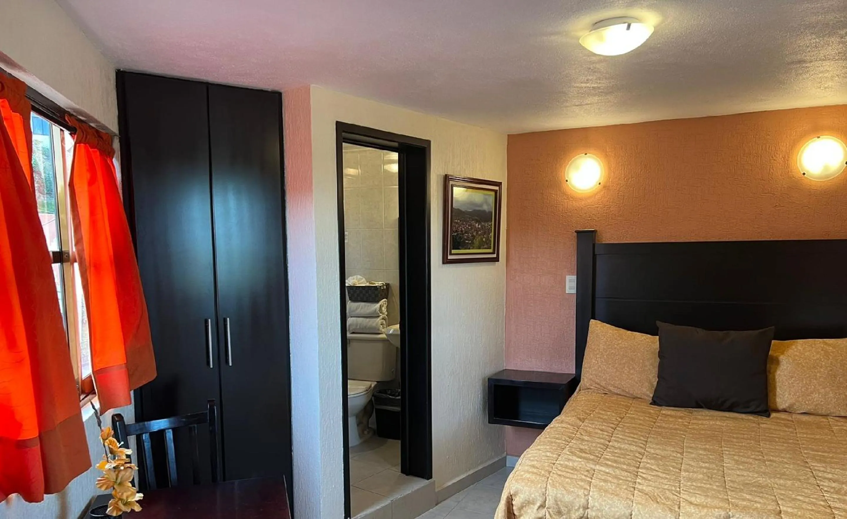 Bed in Hotel Posada Real