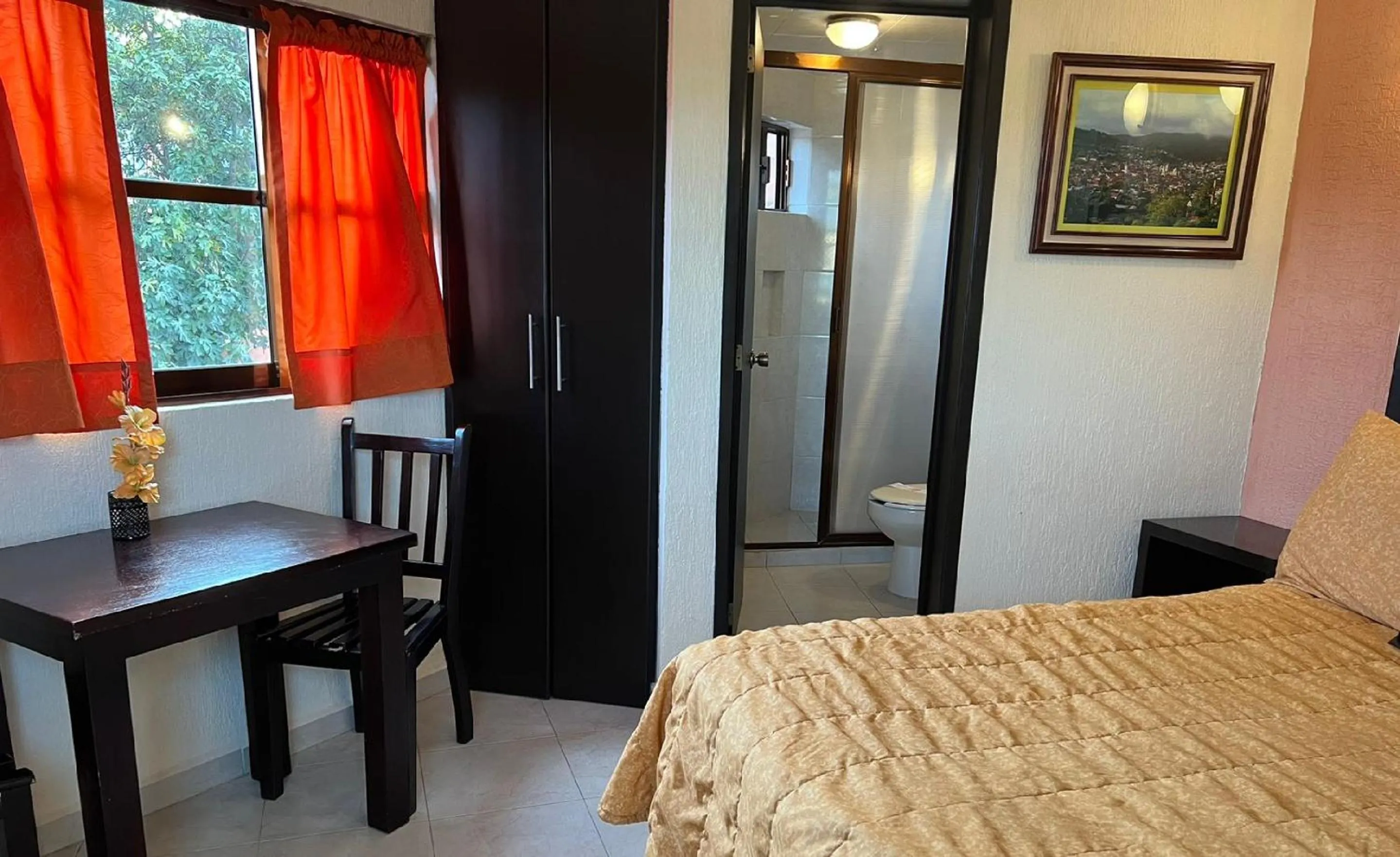 Bed in Hotel Posada Real