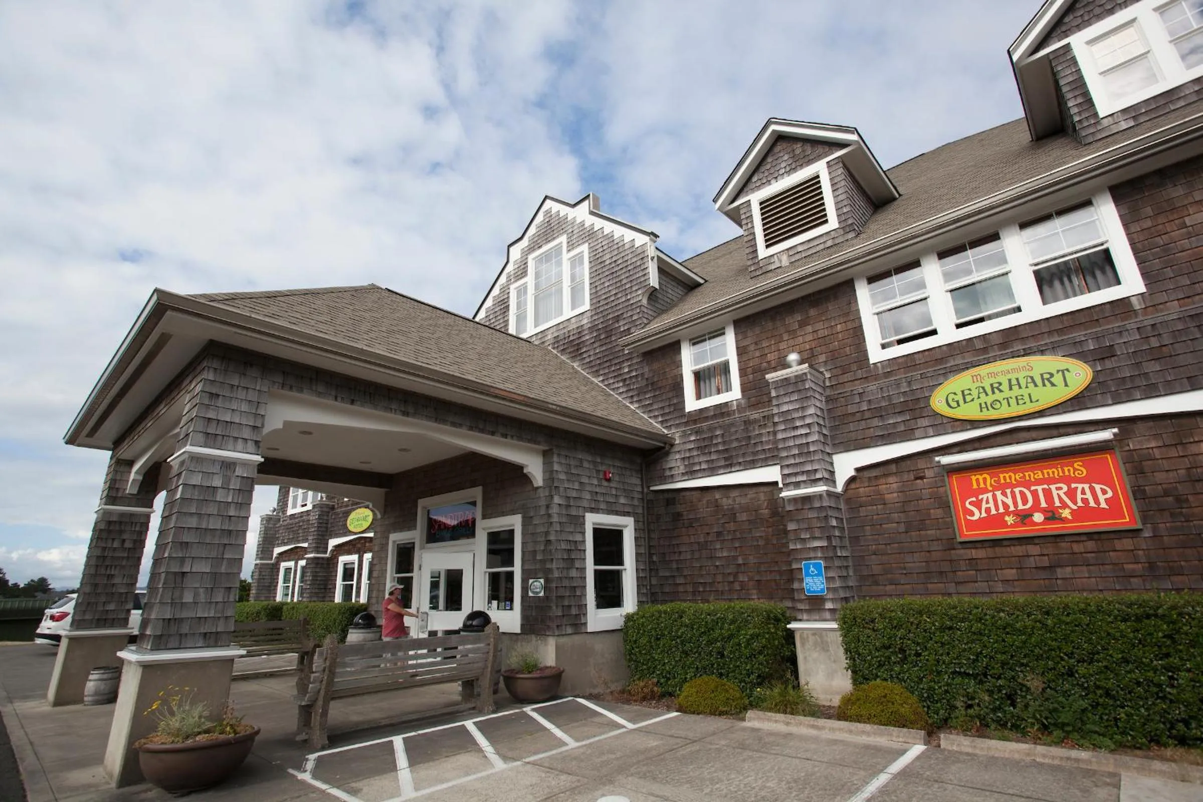 Property building in McMenamins Gearhart Hotel