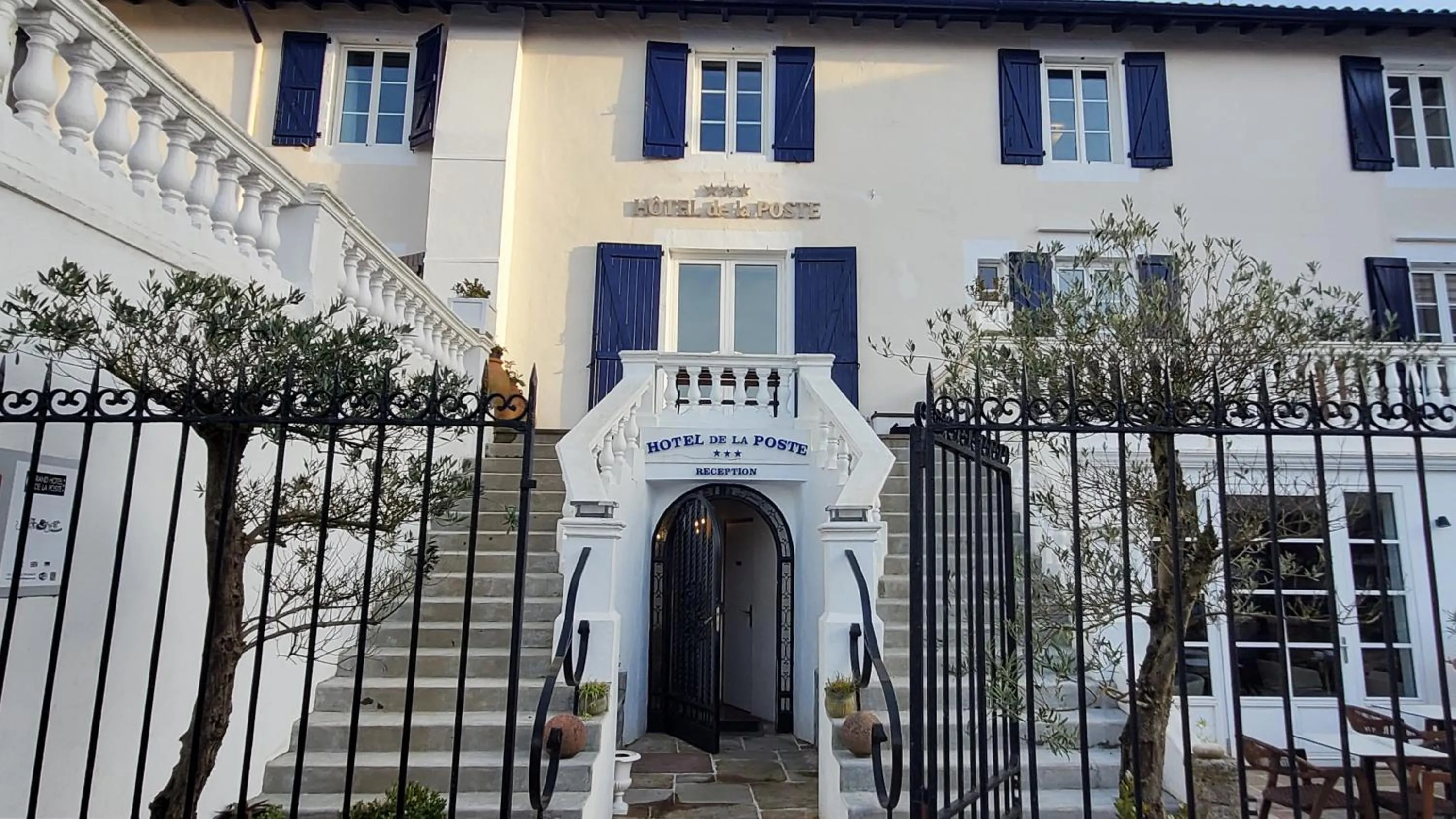 Patio in Grand Hôtel de la Poste
