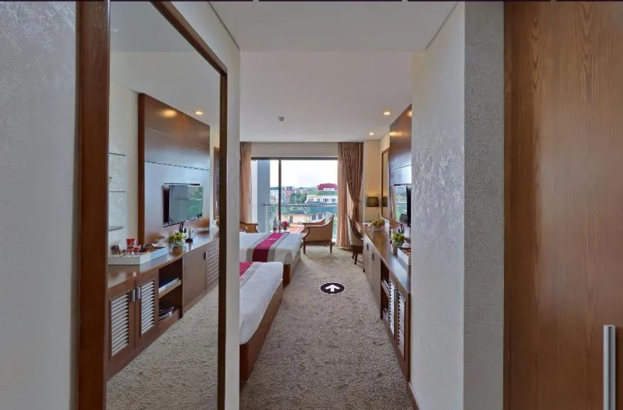 Bedroom, Bed in Le Indochina Hotel