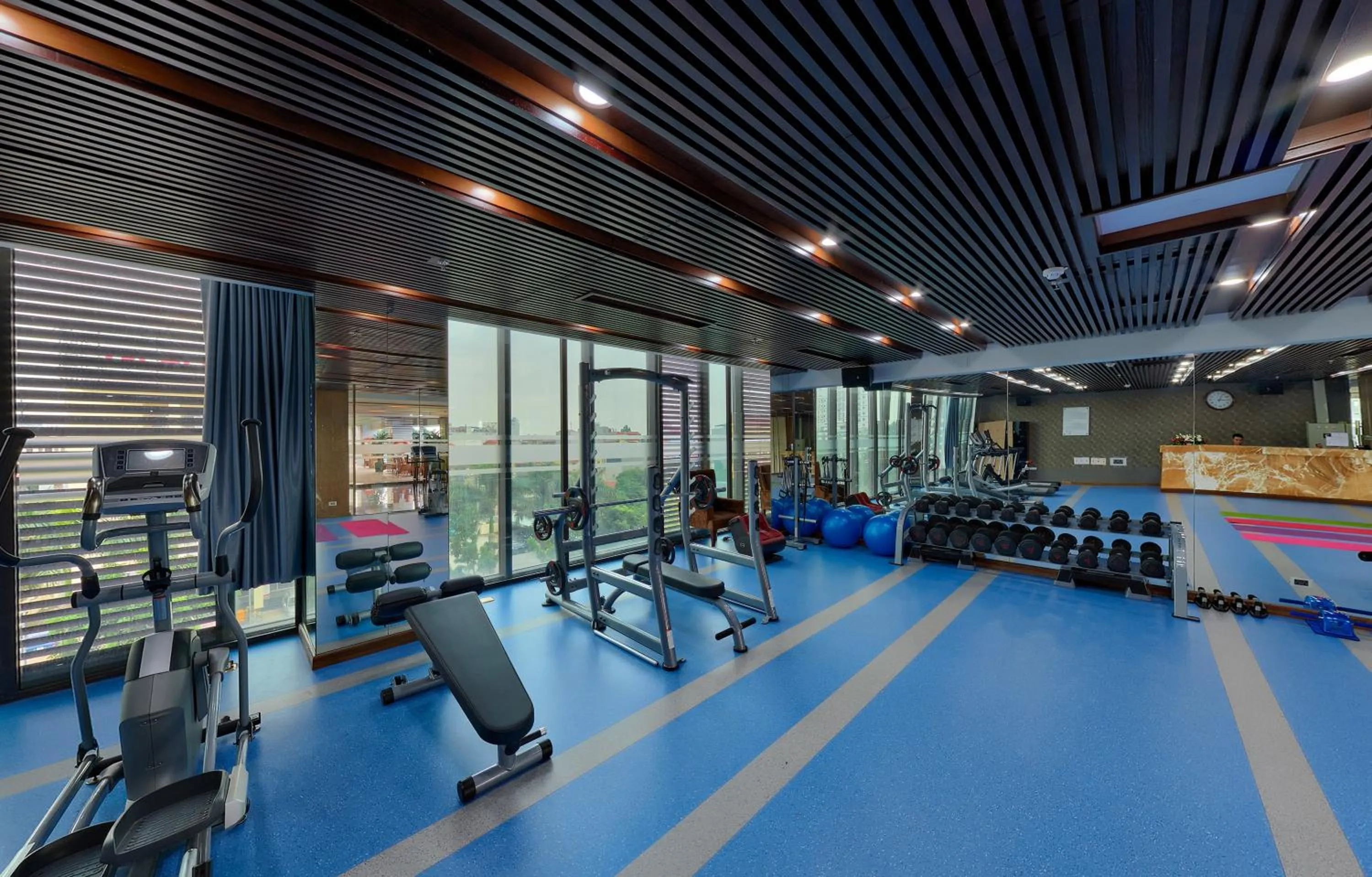 Fitness centre/facilities in Le Indochina Hotel