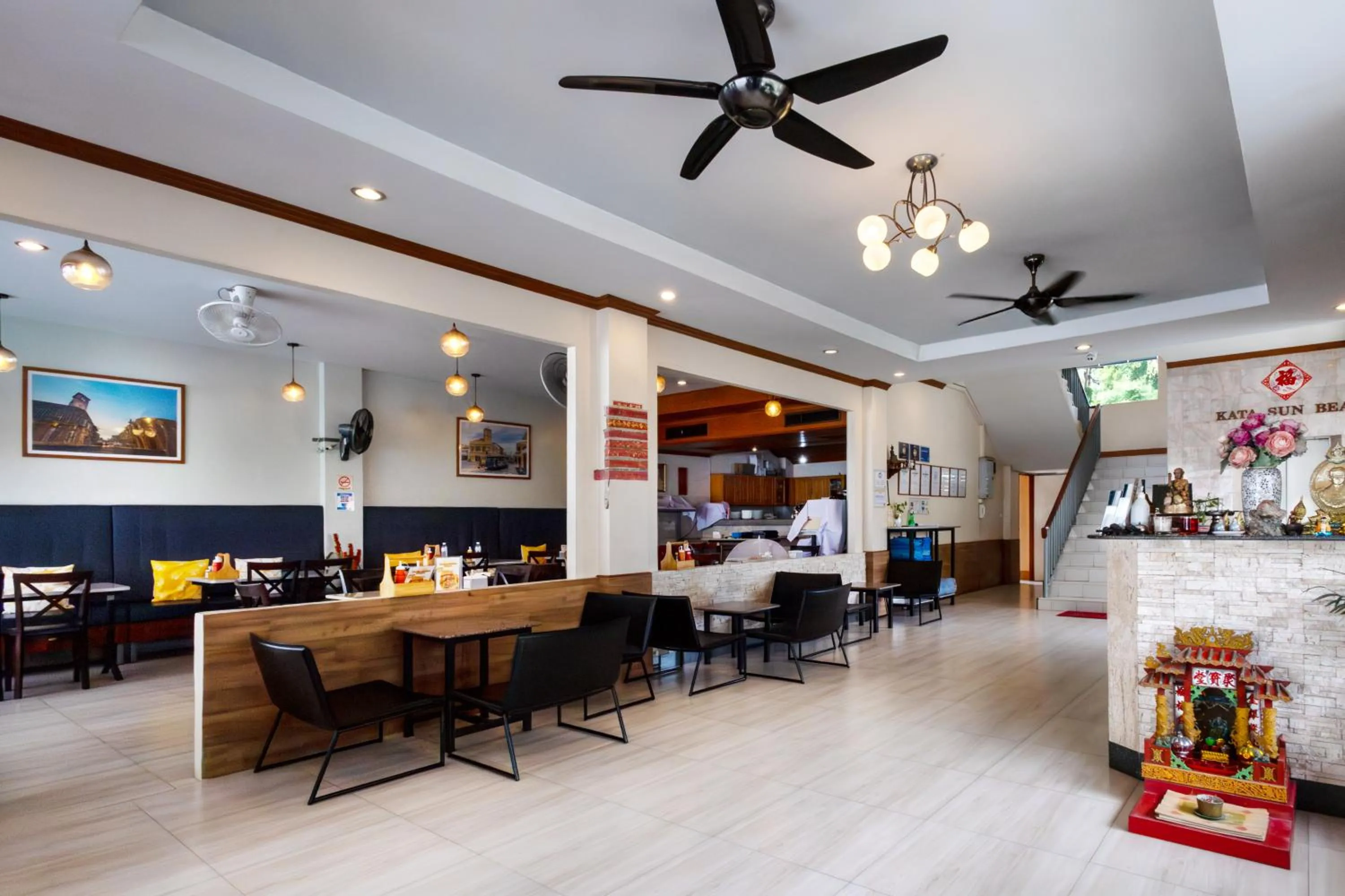 Lobby or reception in Kata Sun Beach Hotel