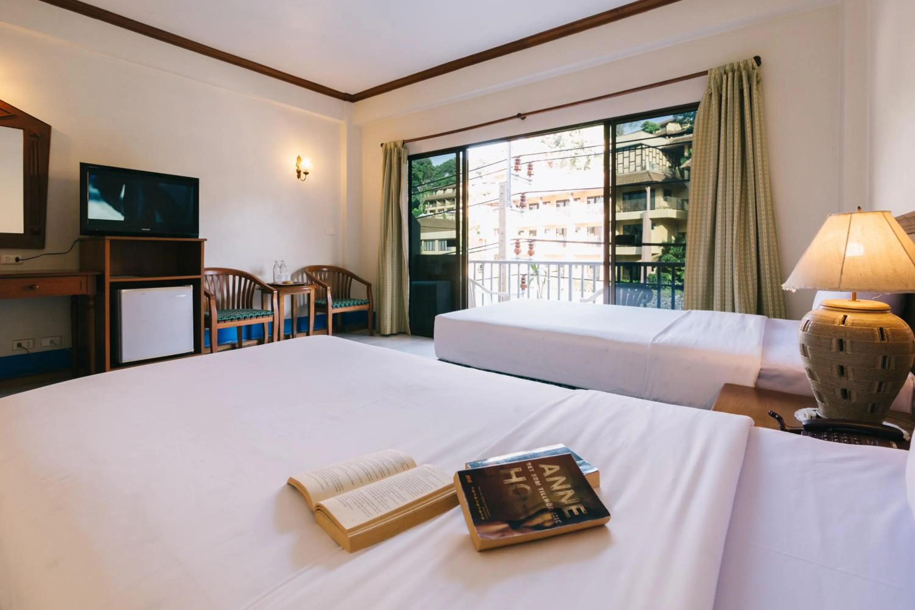 Bed in Kata Sun Beach Hotel