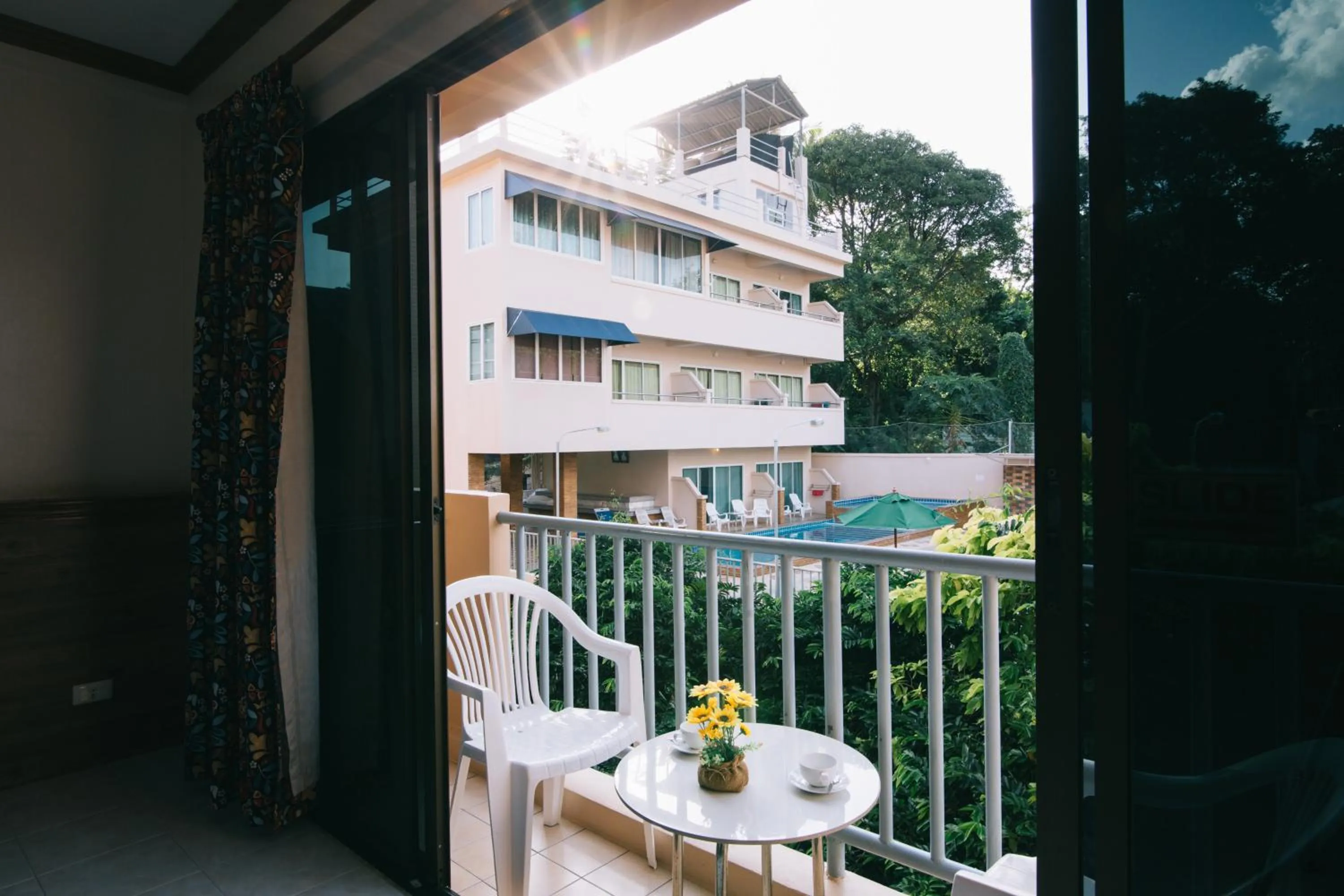 Balcony/Terrace in Kata Sun Beach Hotel