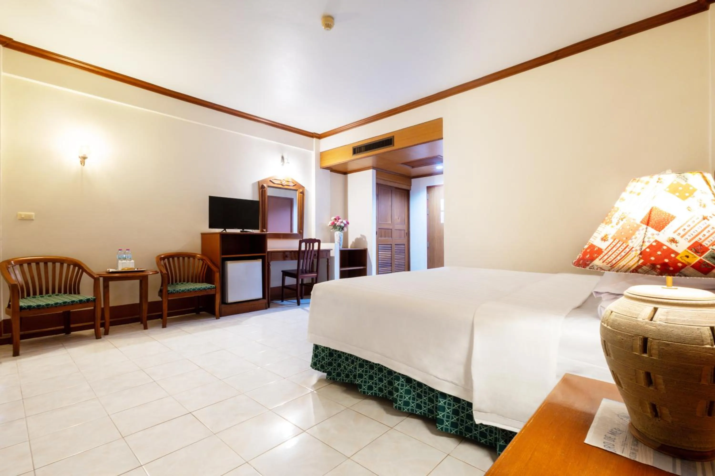 Bed in Kata Sun Beach Hotel