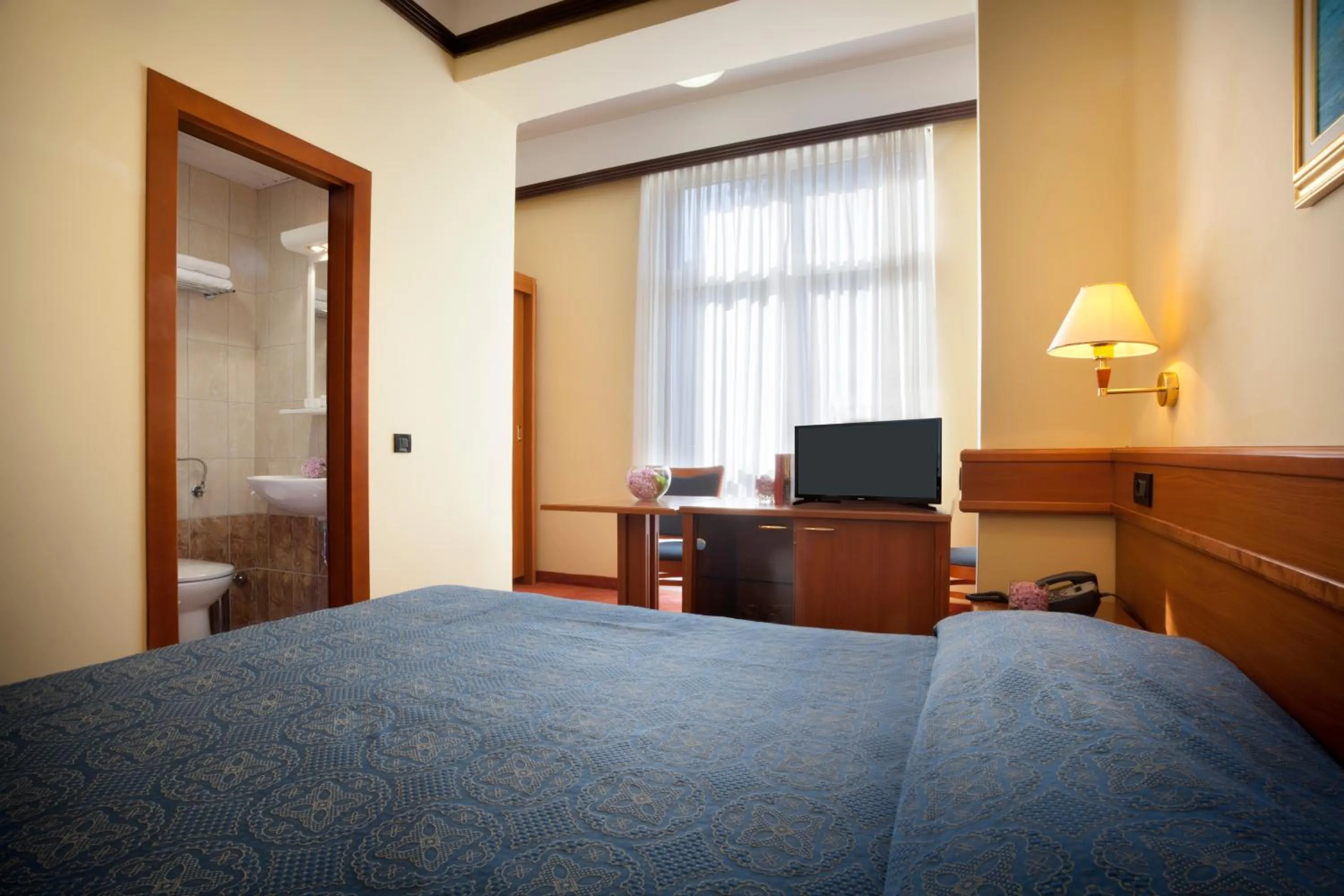 Bedroom, Bed in Hotel Kristal - by Liburnia Hotels & Villas