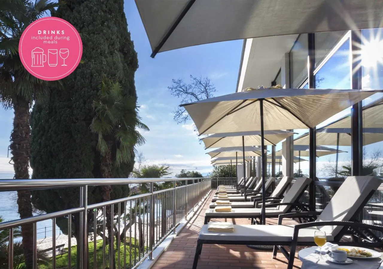 Balcony/Terrace in Hotel Kristal - by Liburnia Hotels & Villas