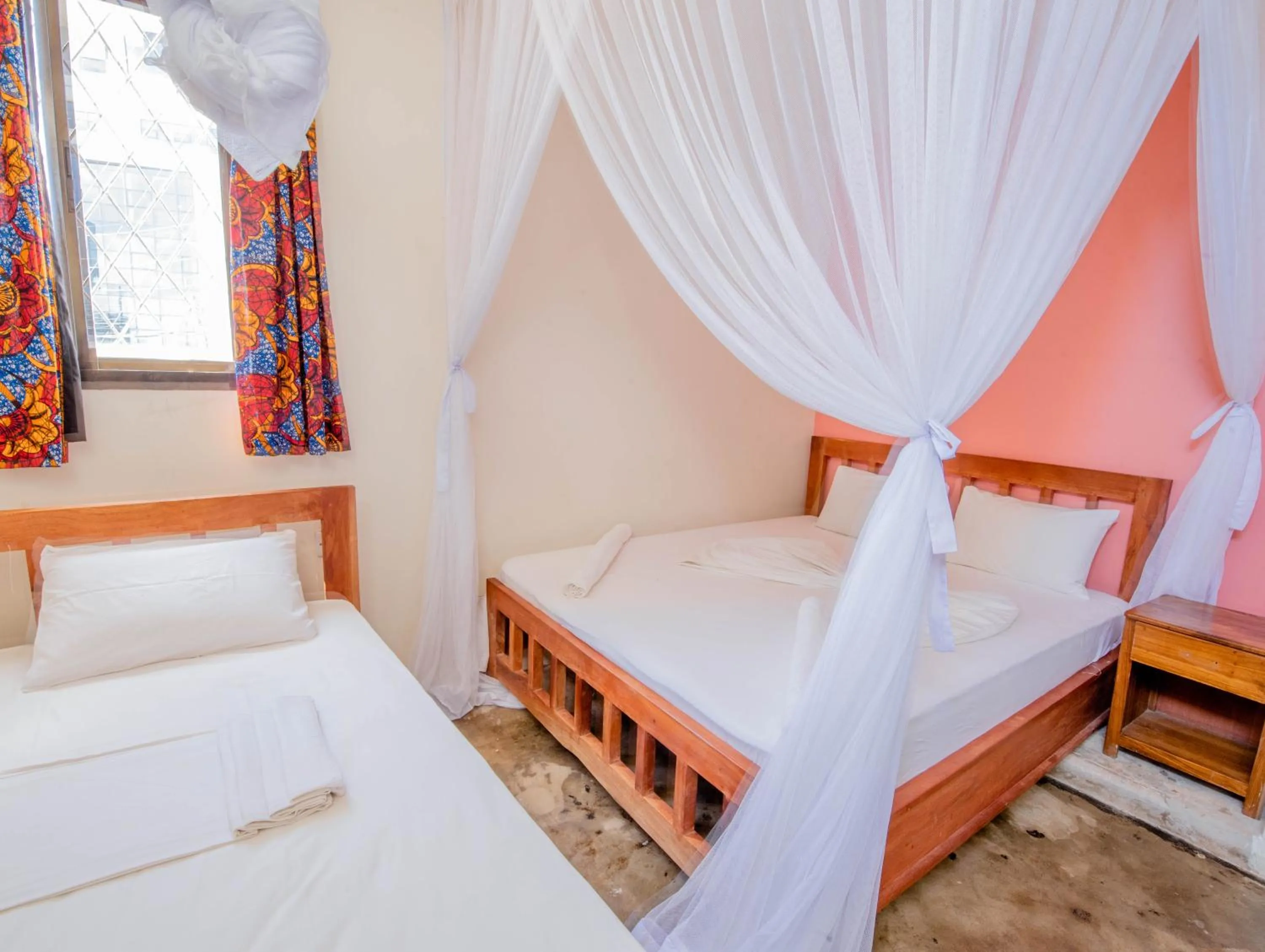 Bedroom in The Slow Leopard