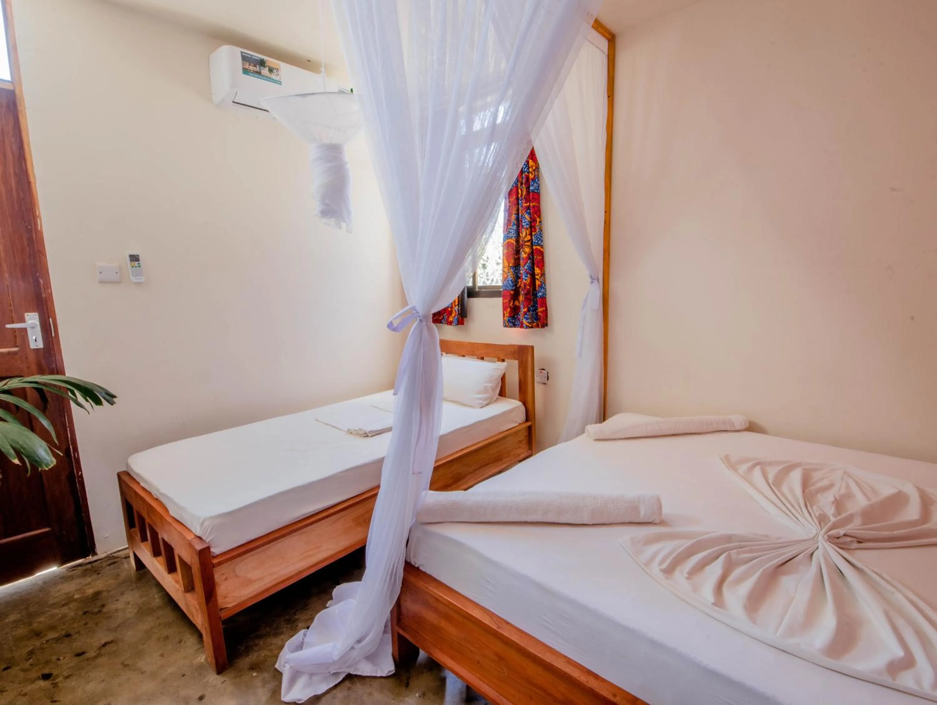 Bedroom in The Slow Leopard