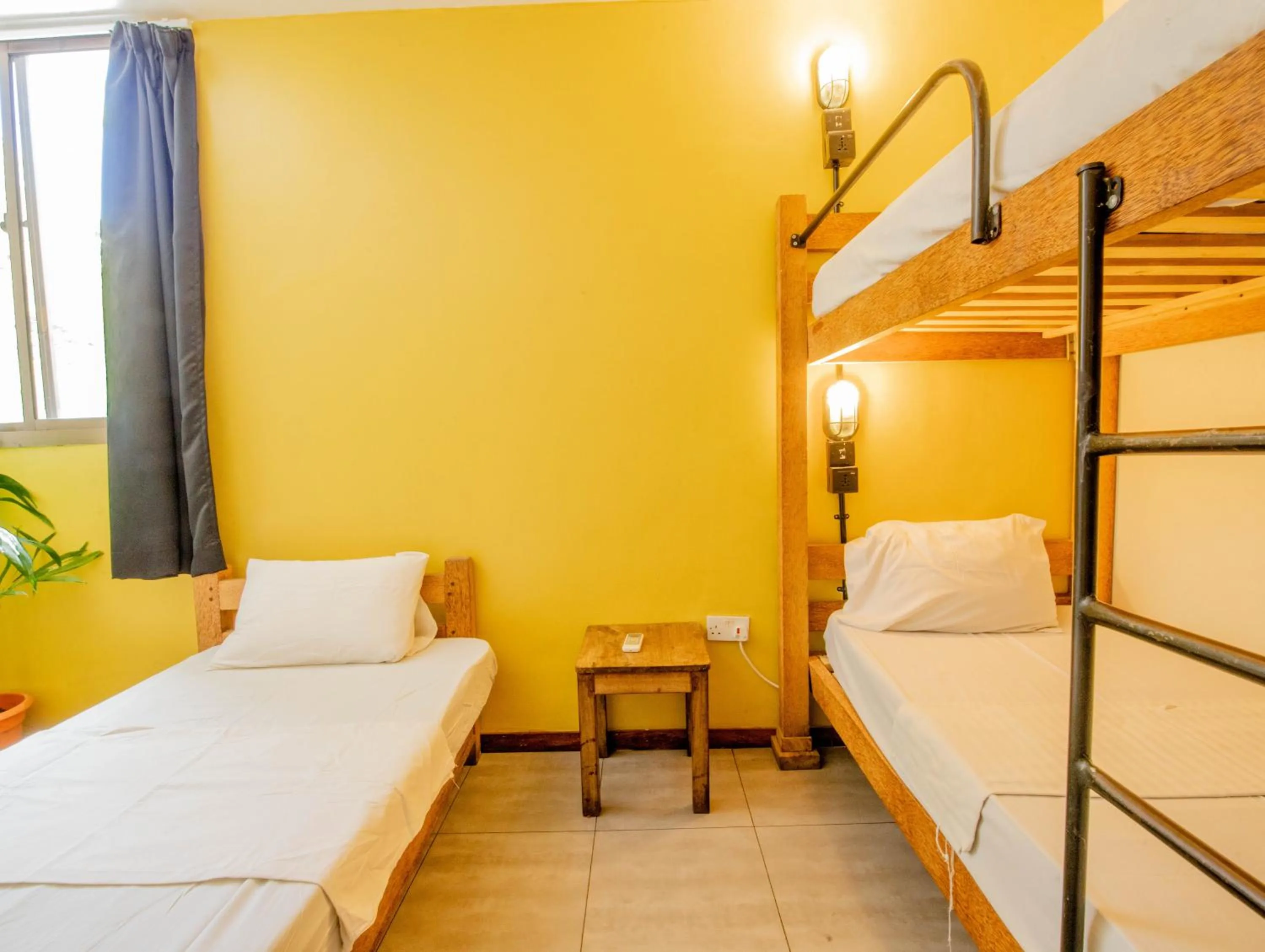 Bedroom in The Slow Leopard