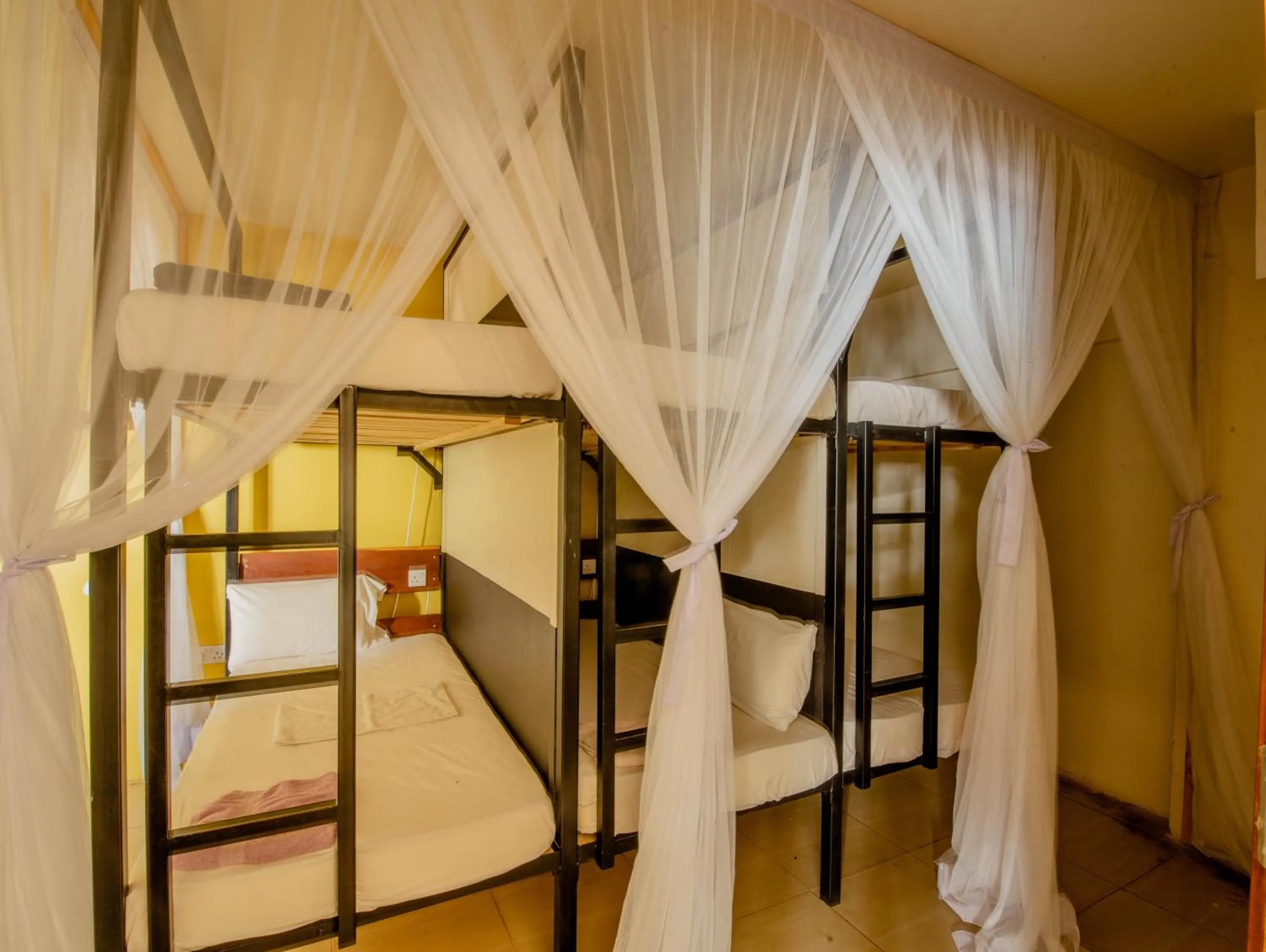 Bedroom in The Slow Leopard