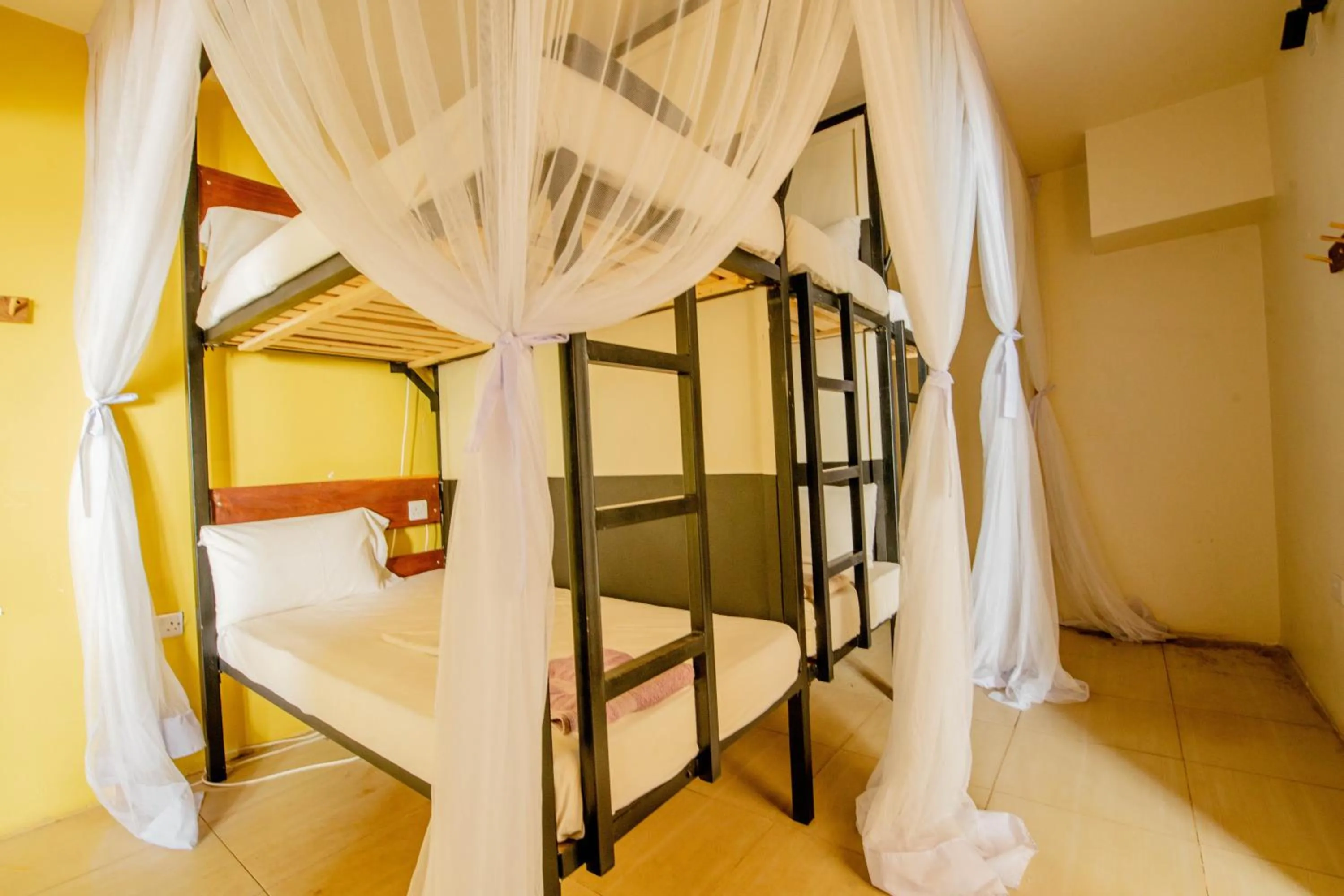 Bedroom in The Slow Leopard