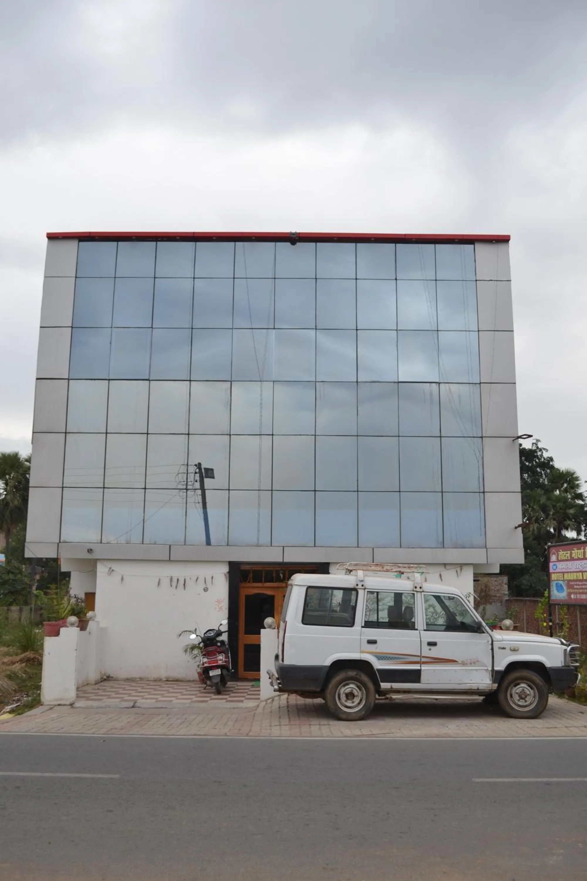 River view in Hotel Maurya Vihar Bodhgaya