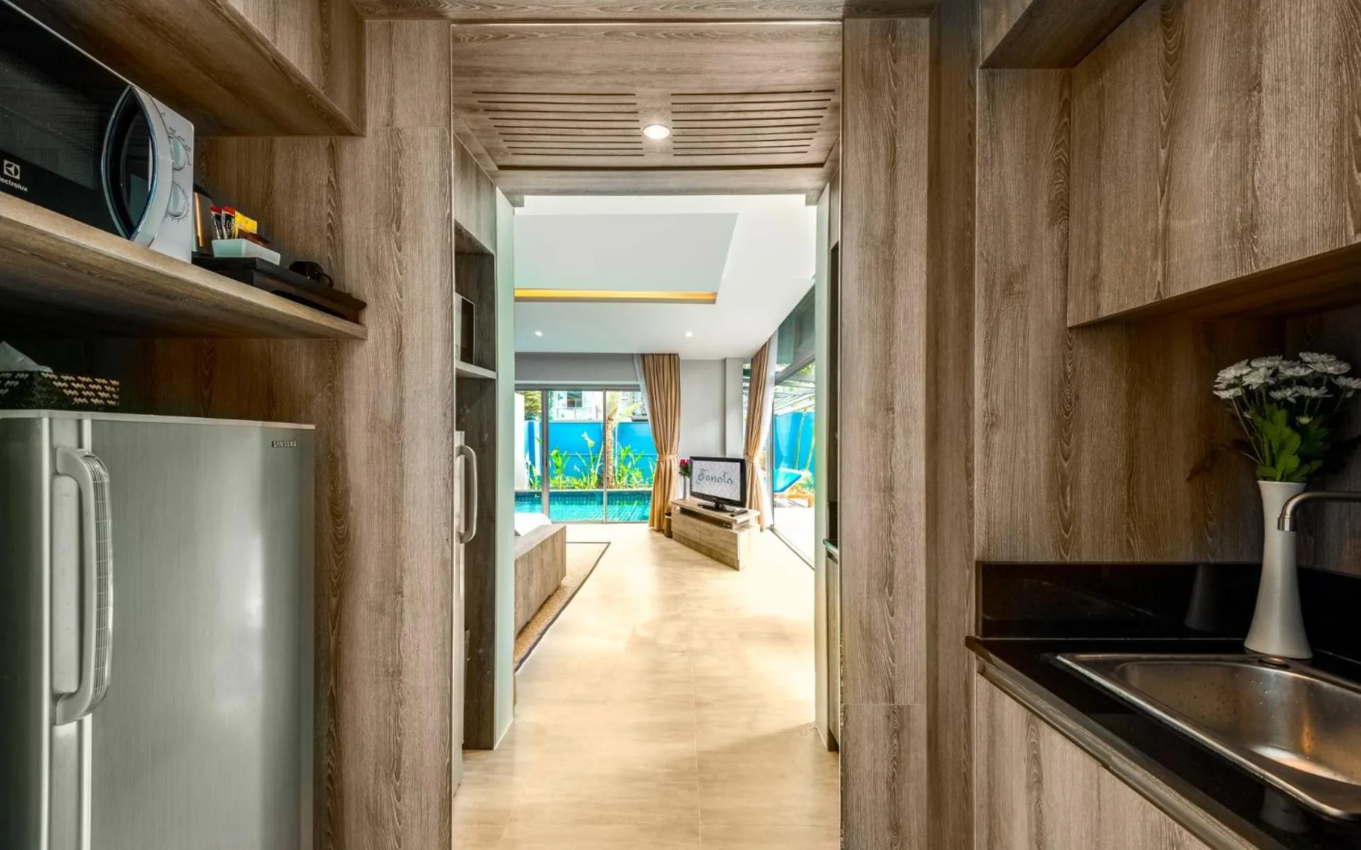 Living room in Villa Sonata Phuket