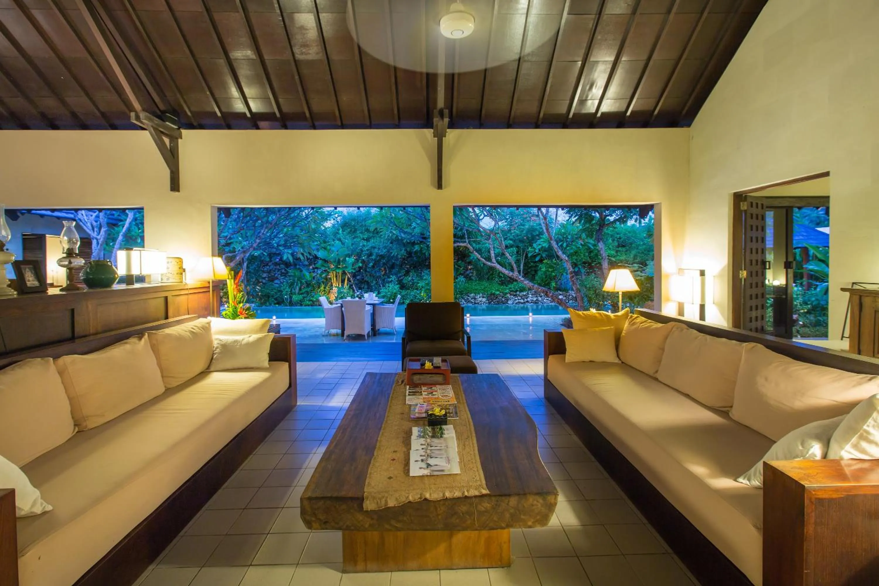 Living room in Villa Roku by Nagisa Bali