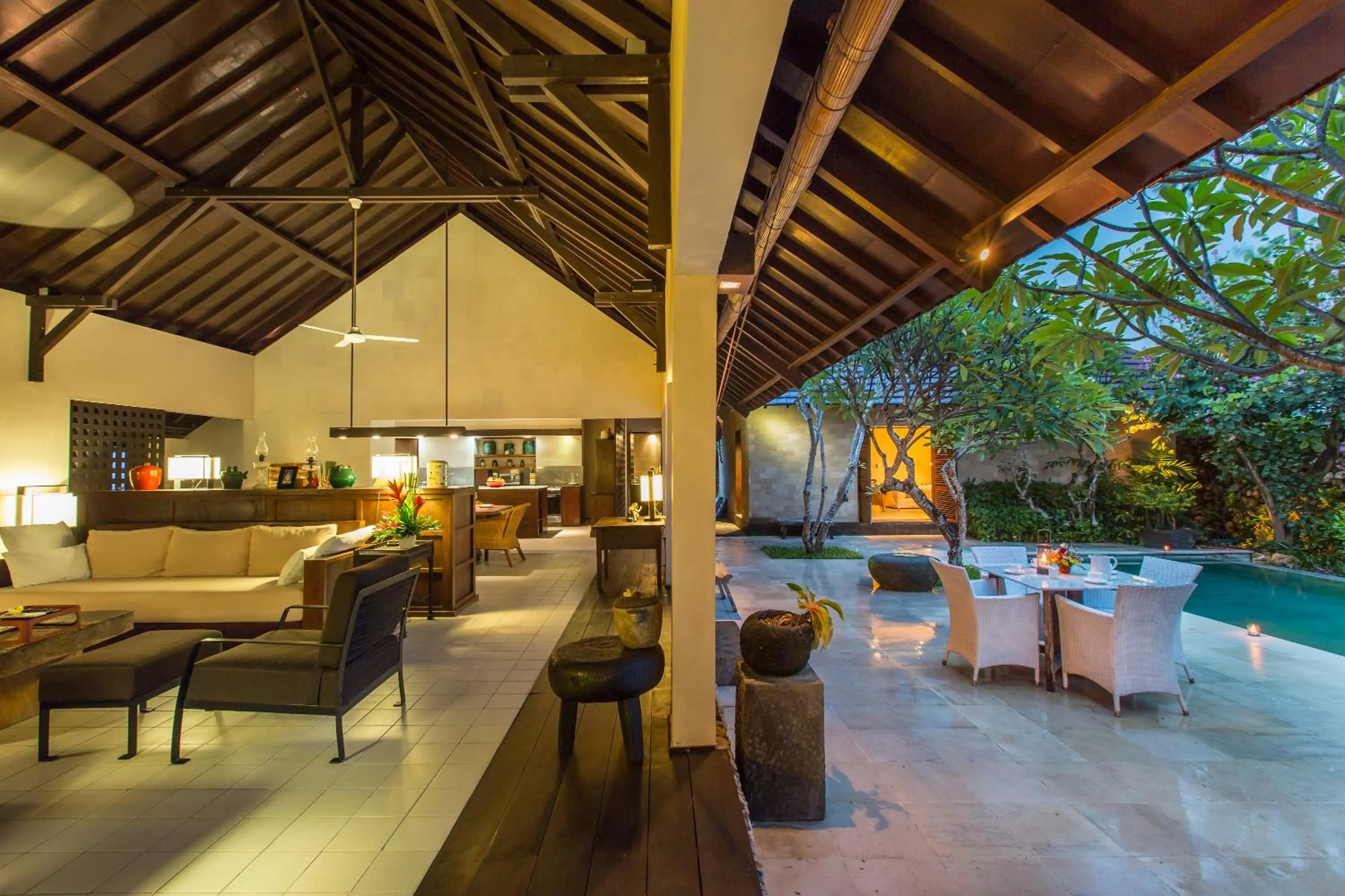Living room in Villa Roku by Nagisa Bali