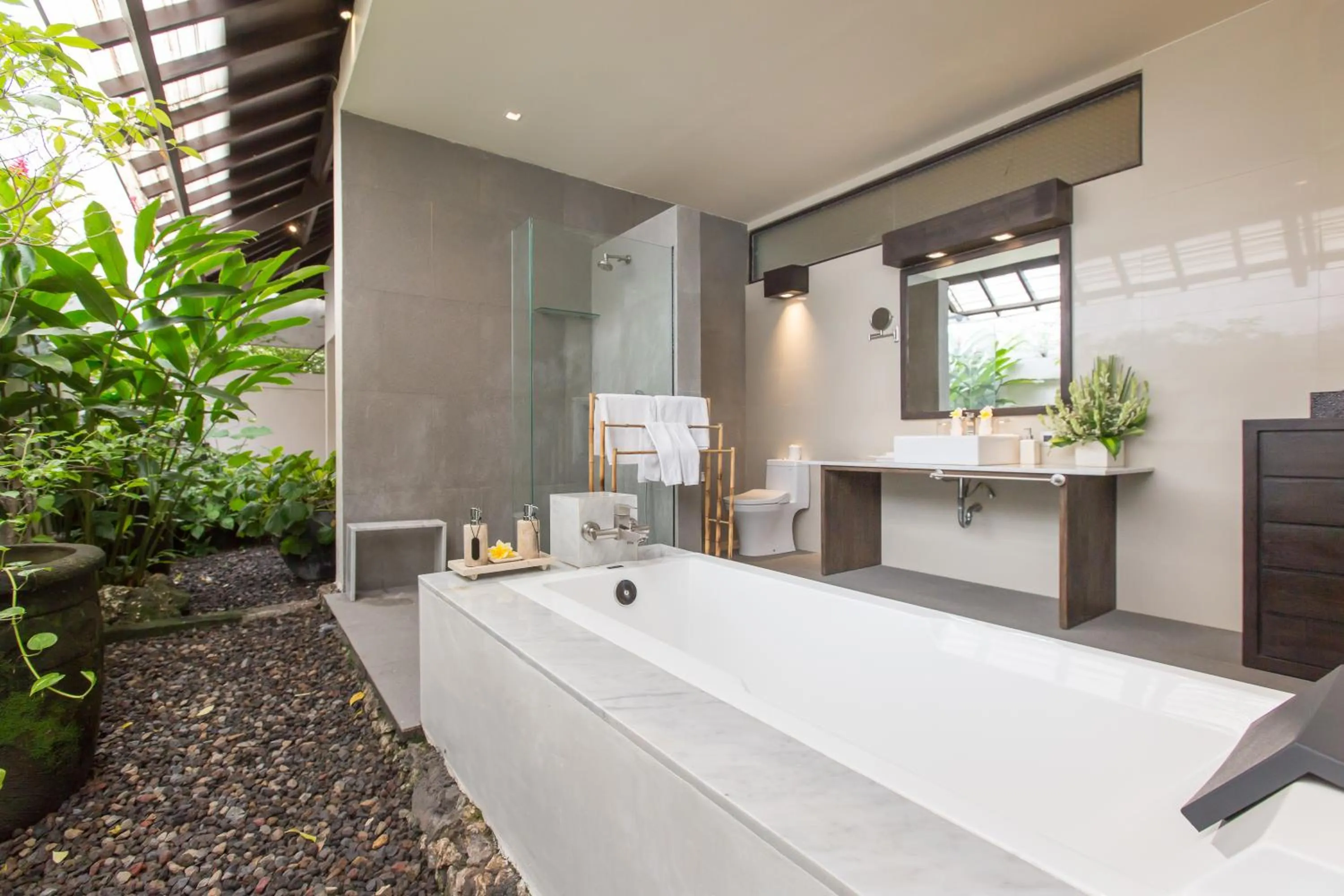 Bathroom in Villa Roku by Nagisa Bali
