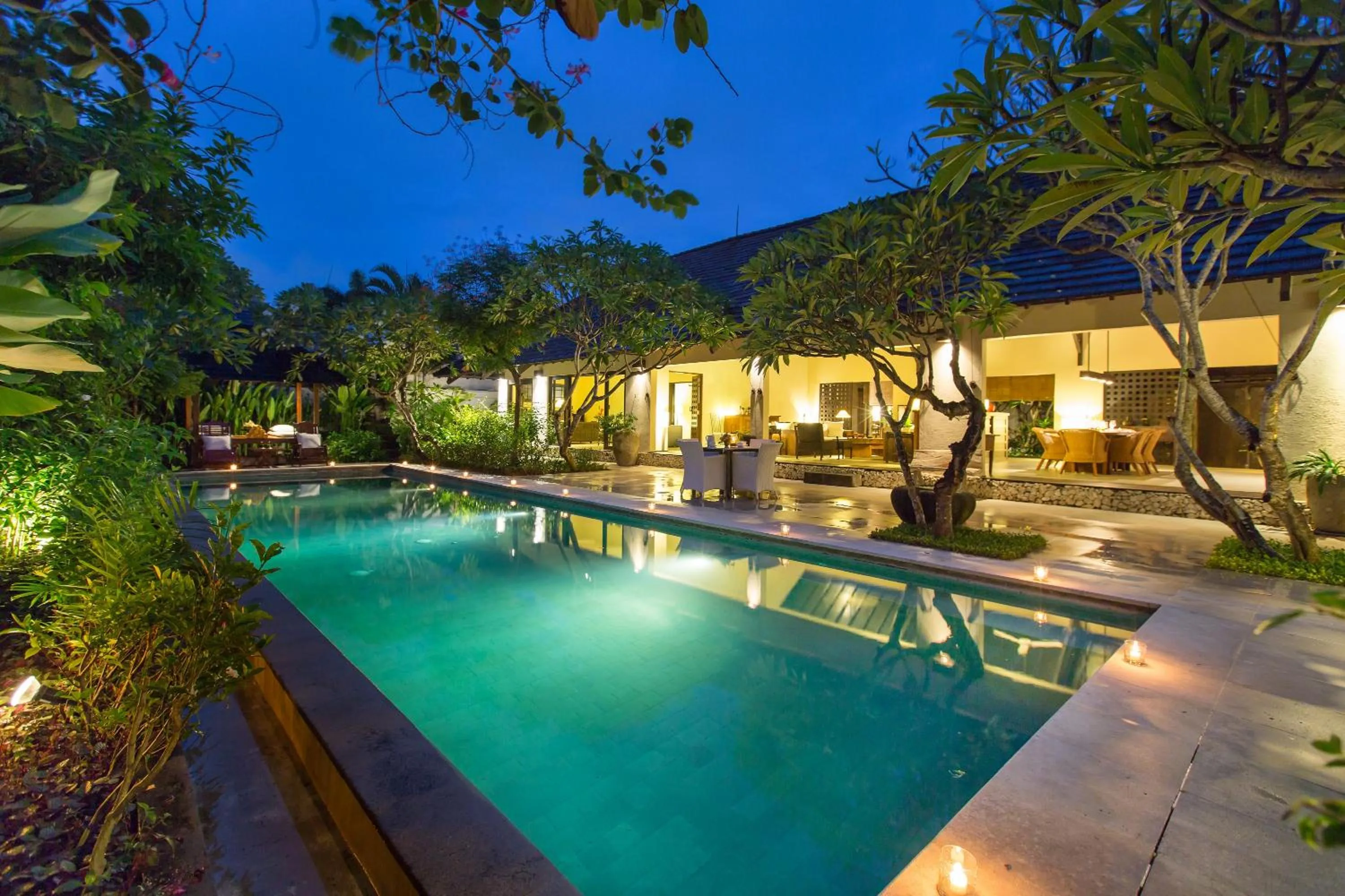 Swimming pool in Villa Roku by Nagisa Bali
