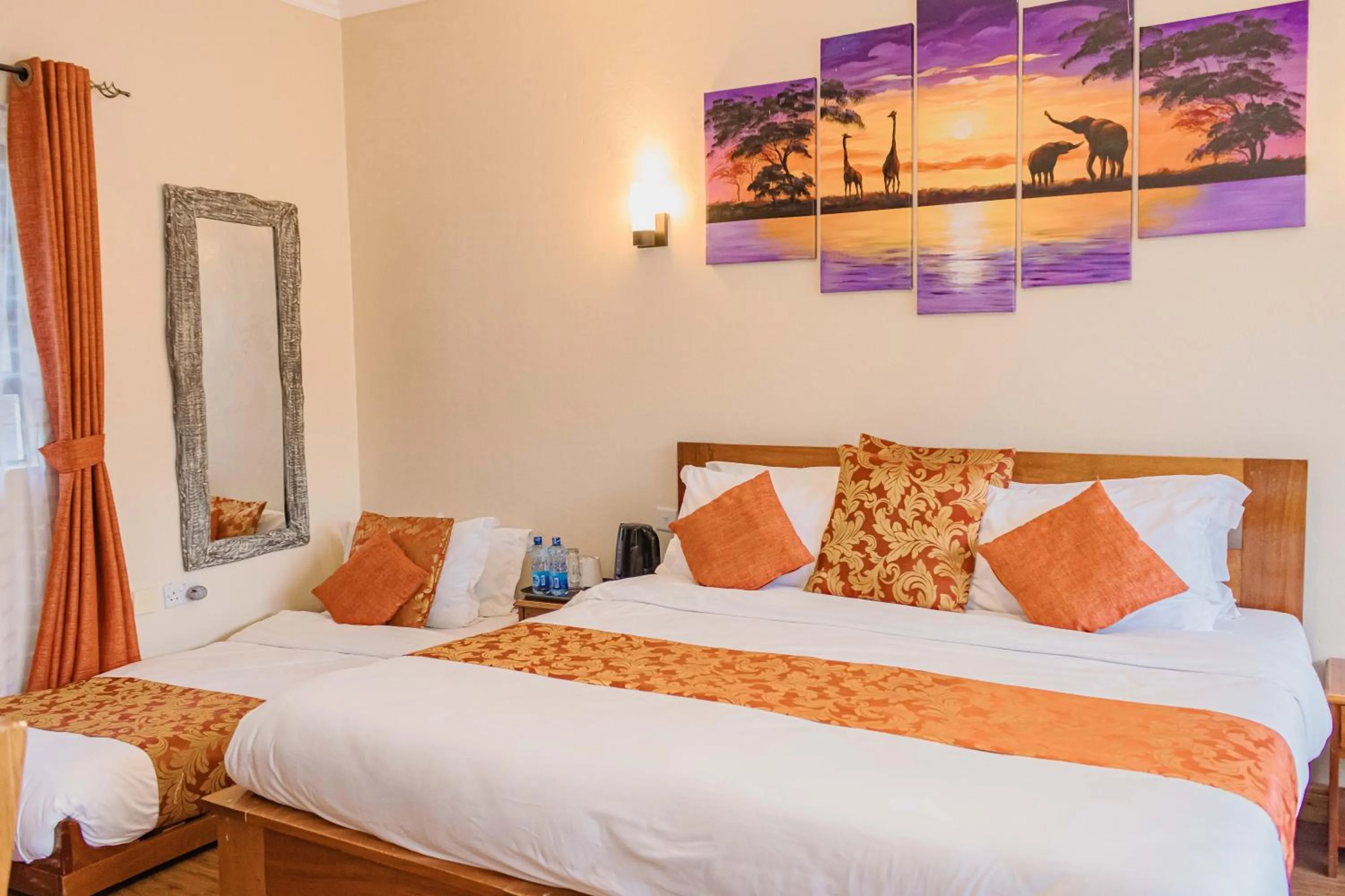 Bed in The Farmhouse Inn