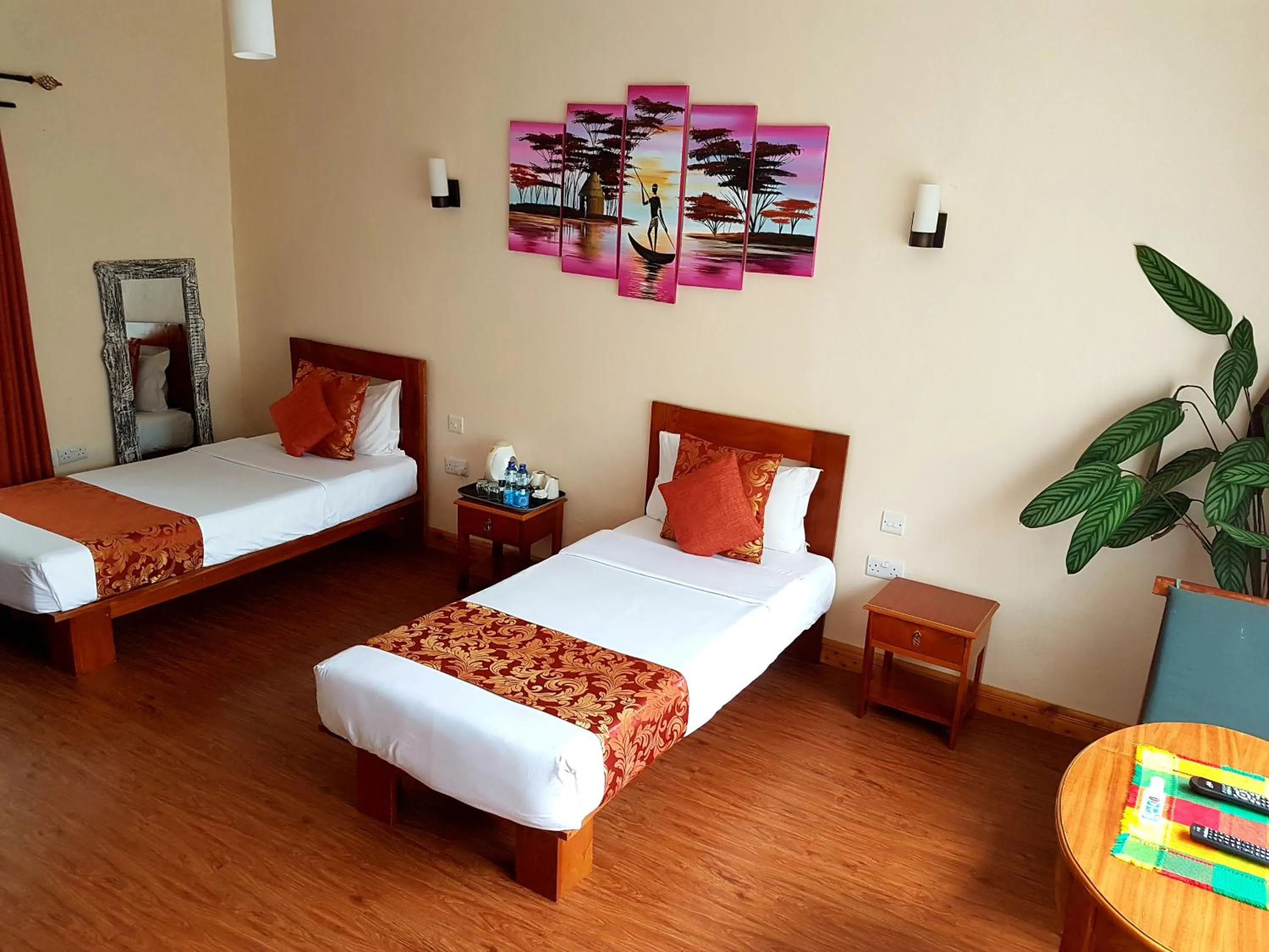 Bed in The Farmhouse Inn