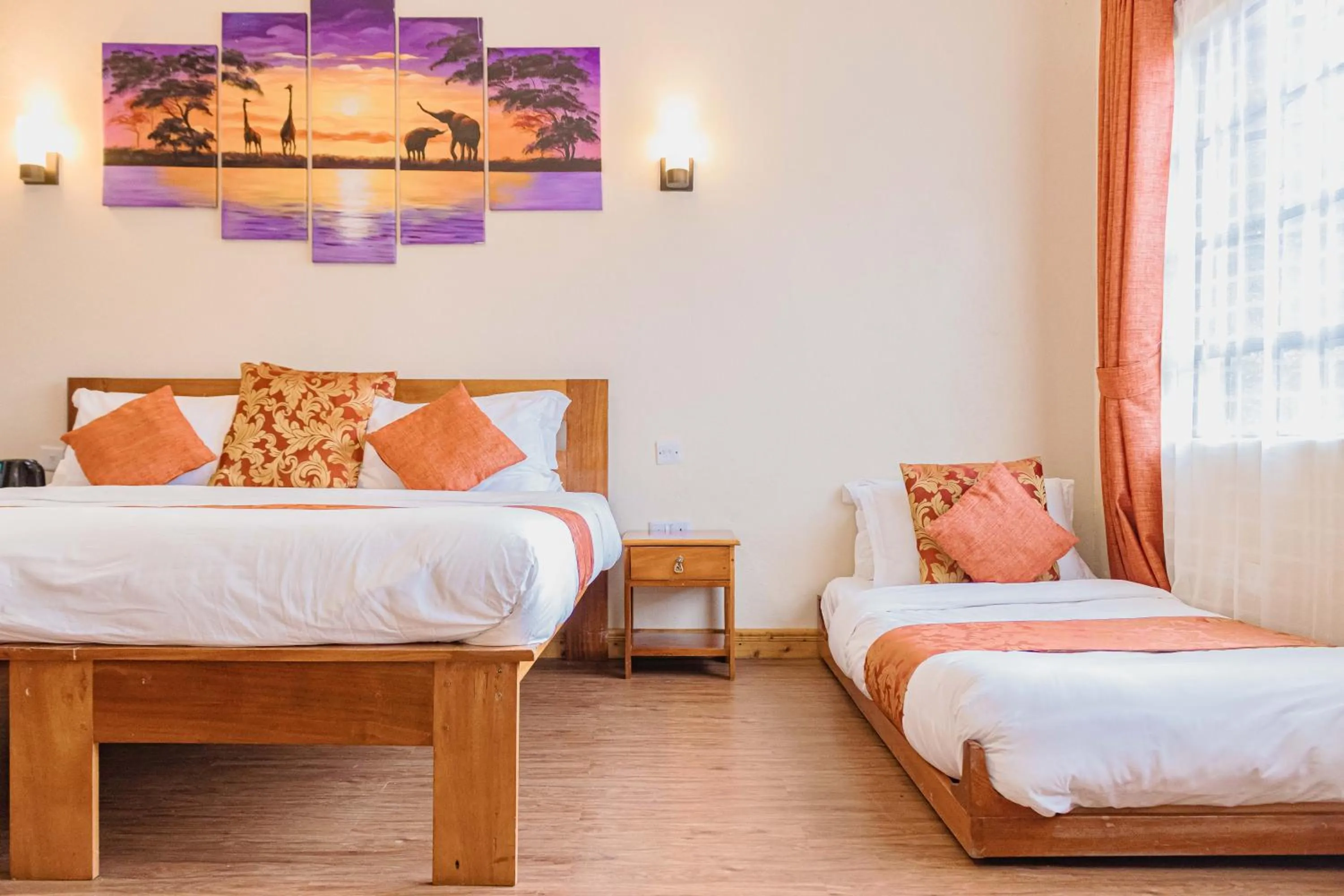 Bed in The Farmhouse Inn