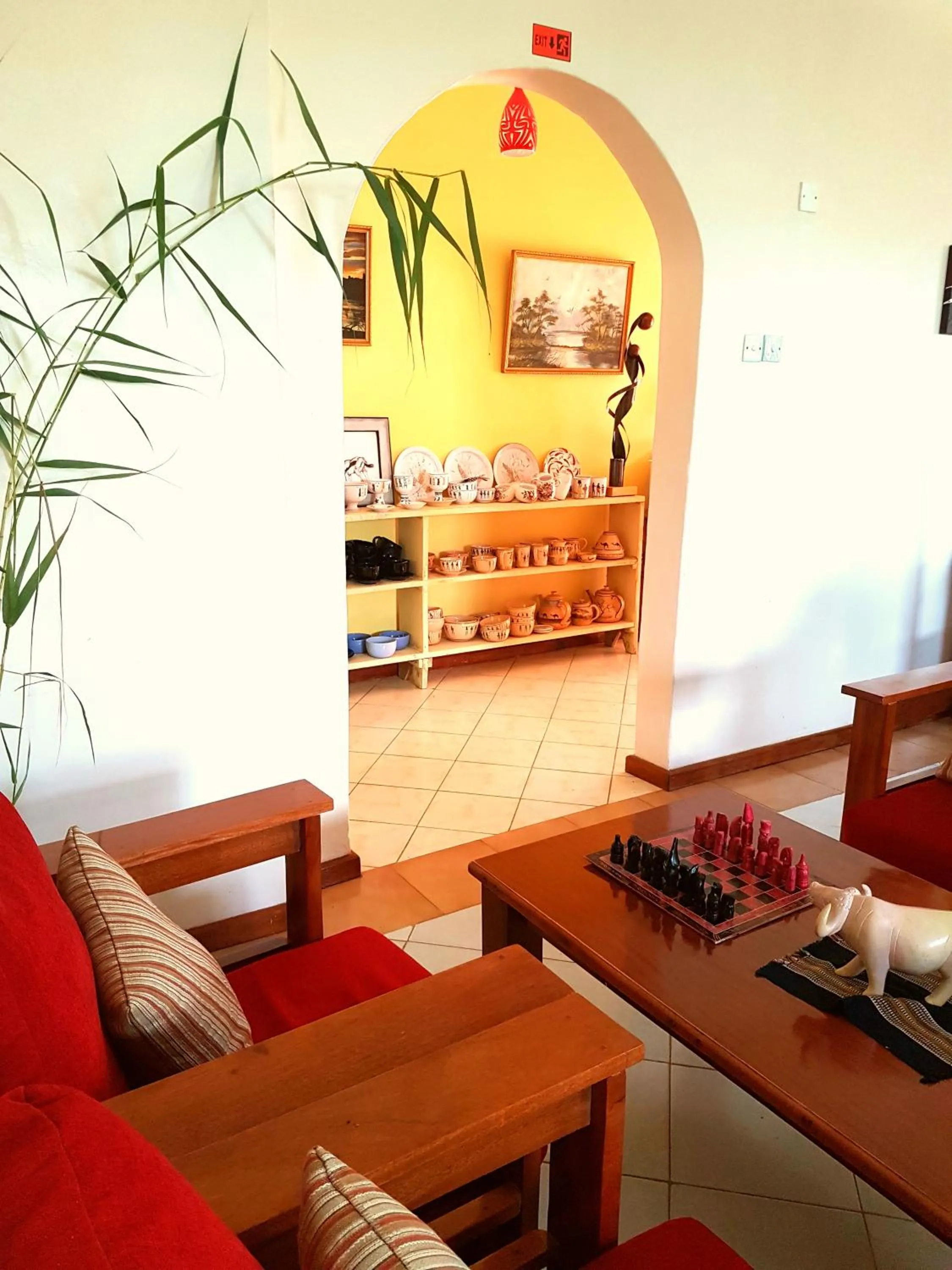 Living room in The Farmhouse Inn