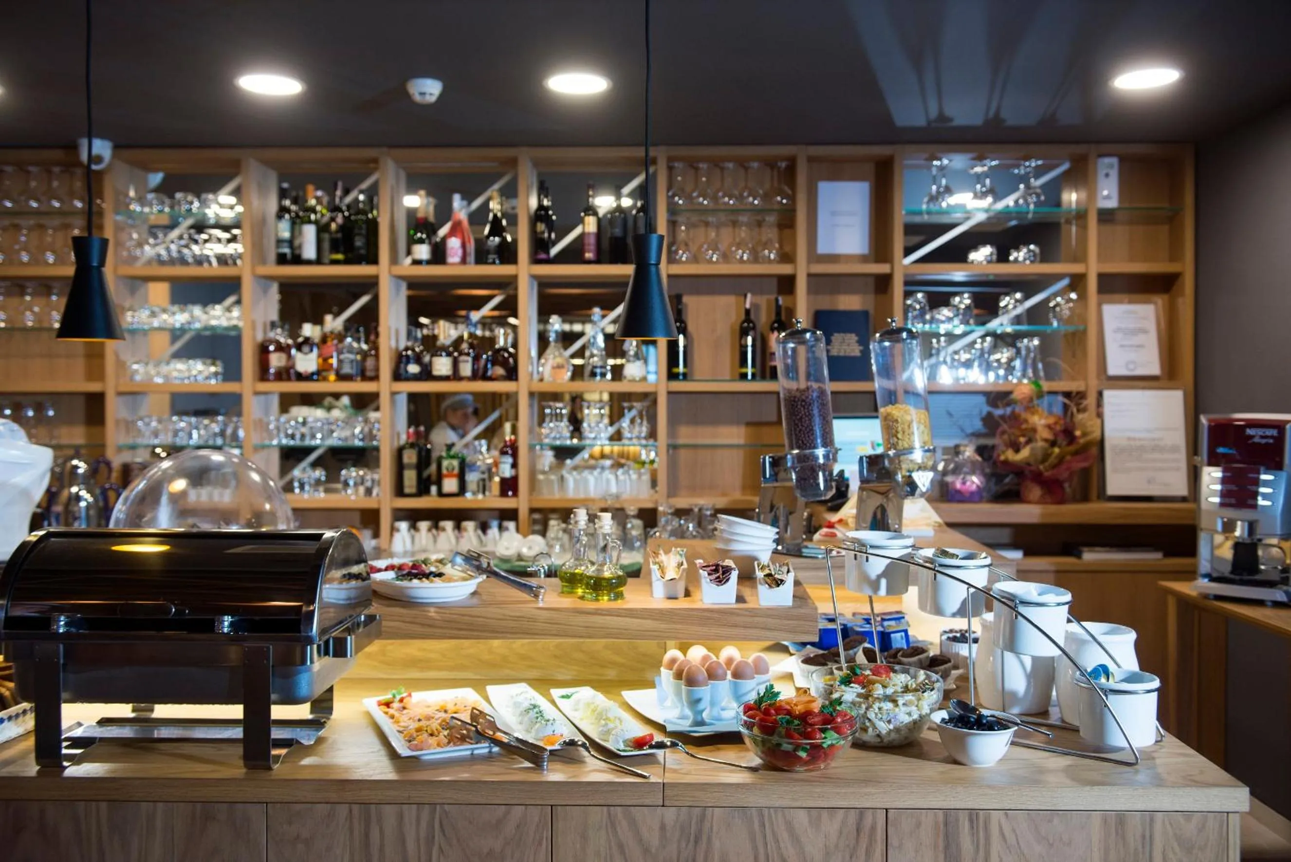 Buffet breakfast in Hotel Sana