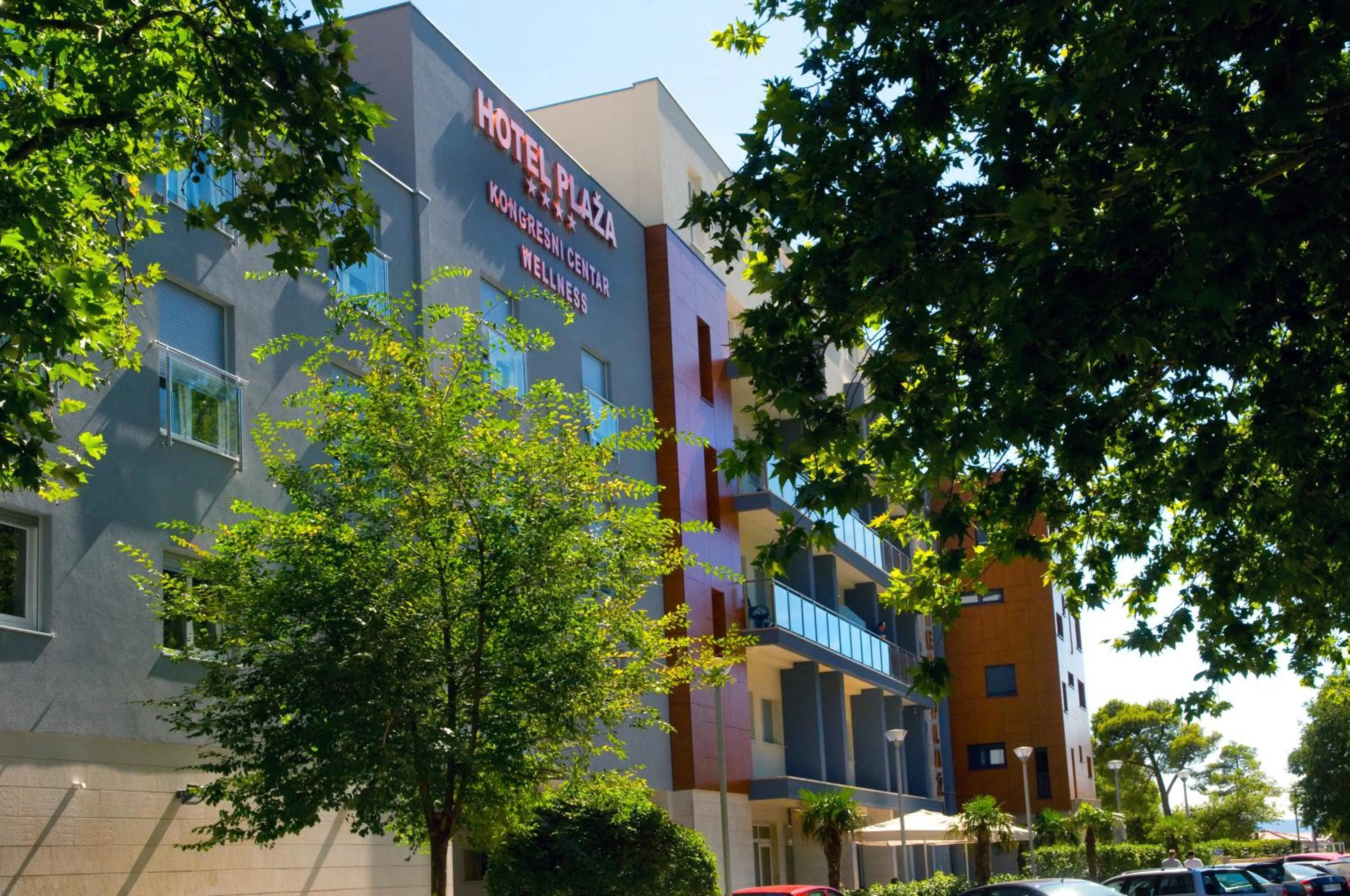 Facade/entrance in Hotel Plaža