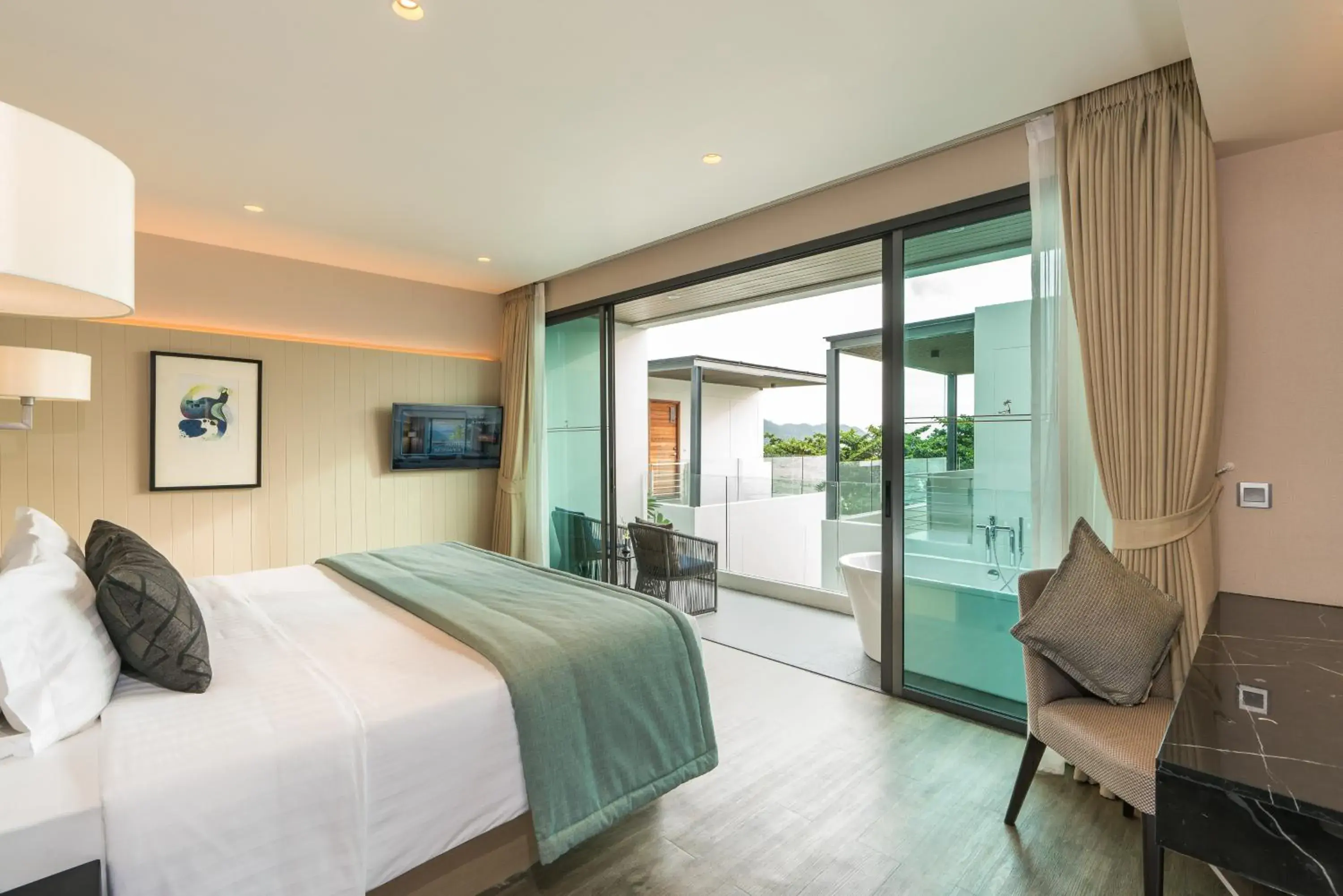 Deluxe Pool View Room in My Beach Resort Phuket, Panwa Beach Deluxe Pool View Room in My Beach Resort Phuket, Panwa Beach