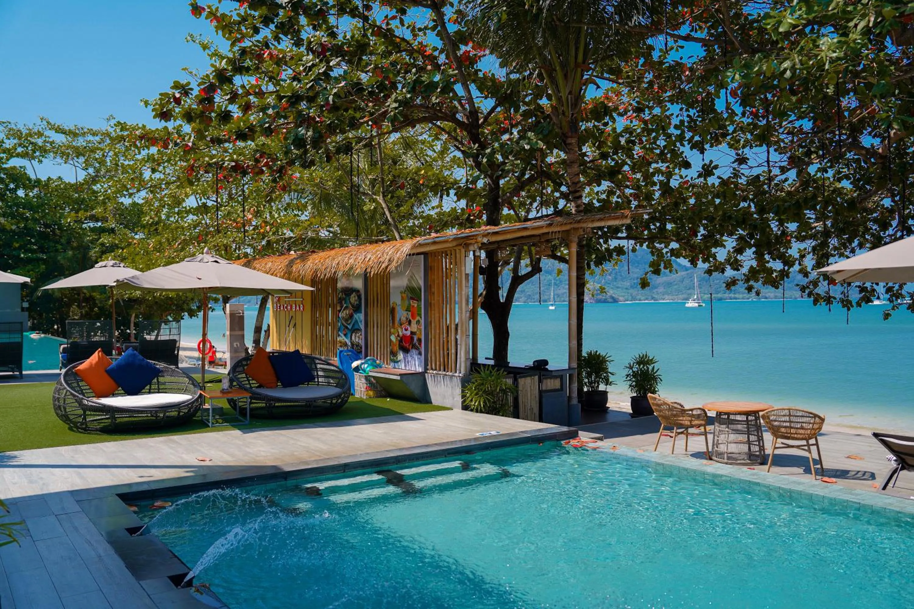 Swimming pool in My Beach Resort Phuket, Panwa Beach