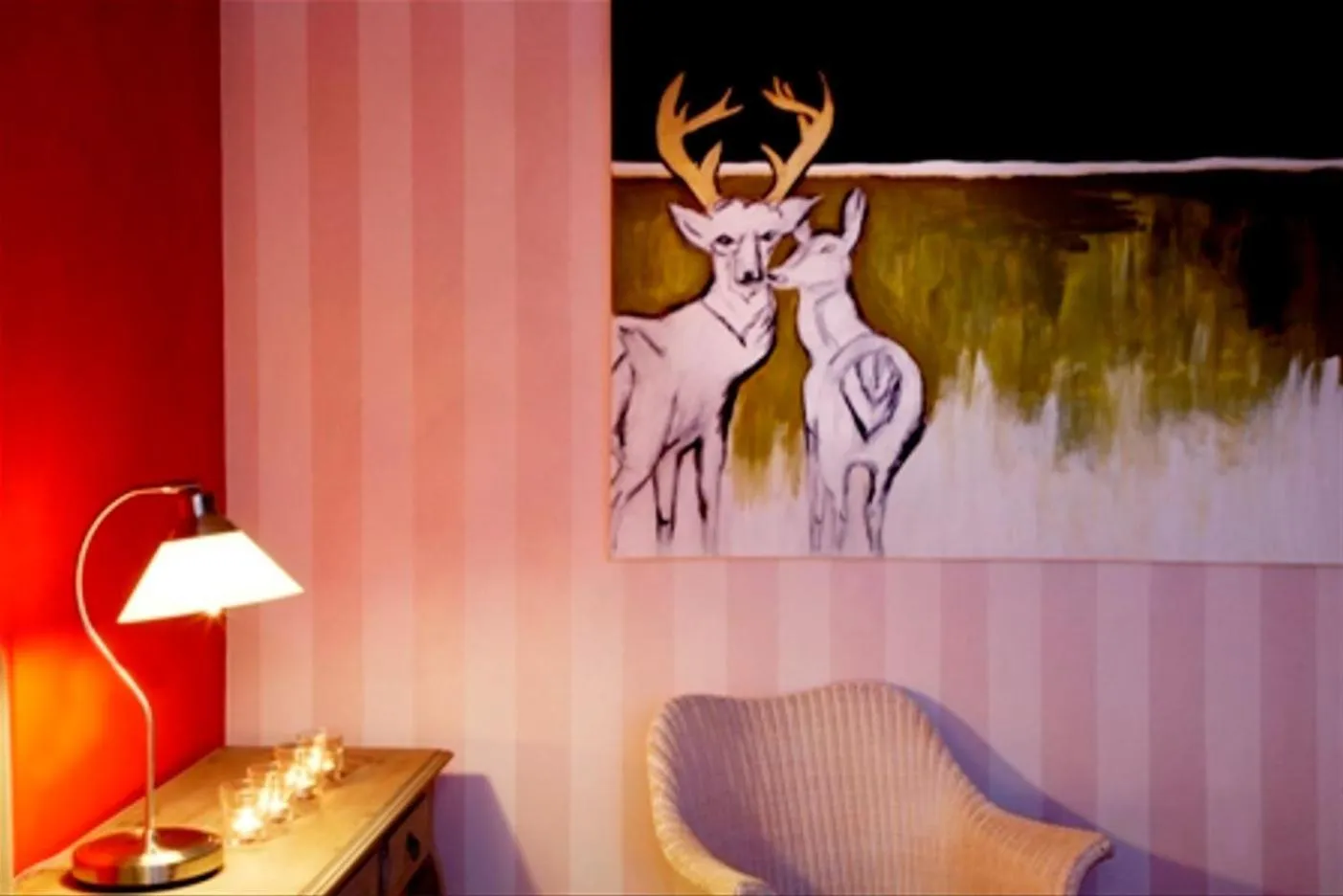 Photo of the whole room in Strandhaus Edersee Nr 12 - Kaminzimmer, Seeblick, Badestrand, Seeterrasse