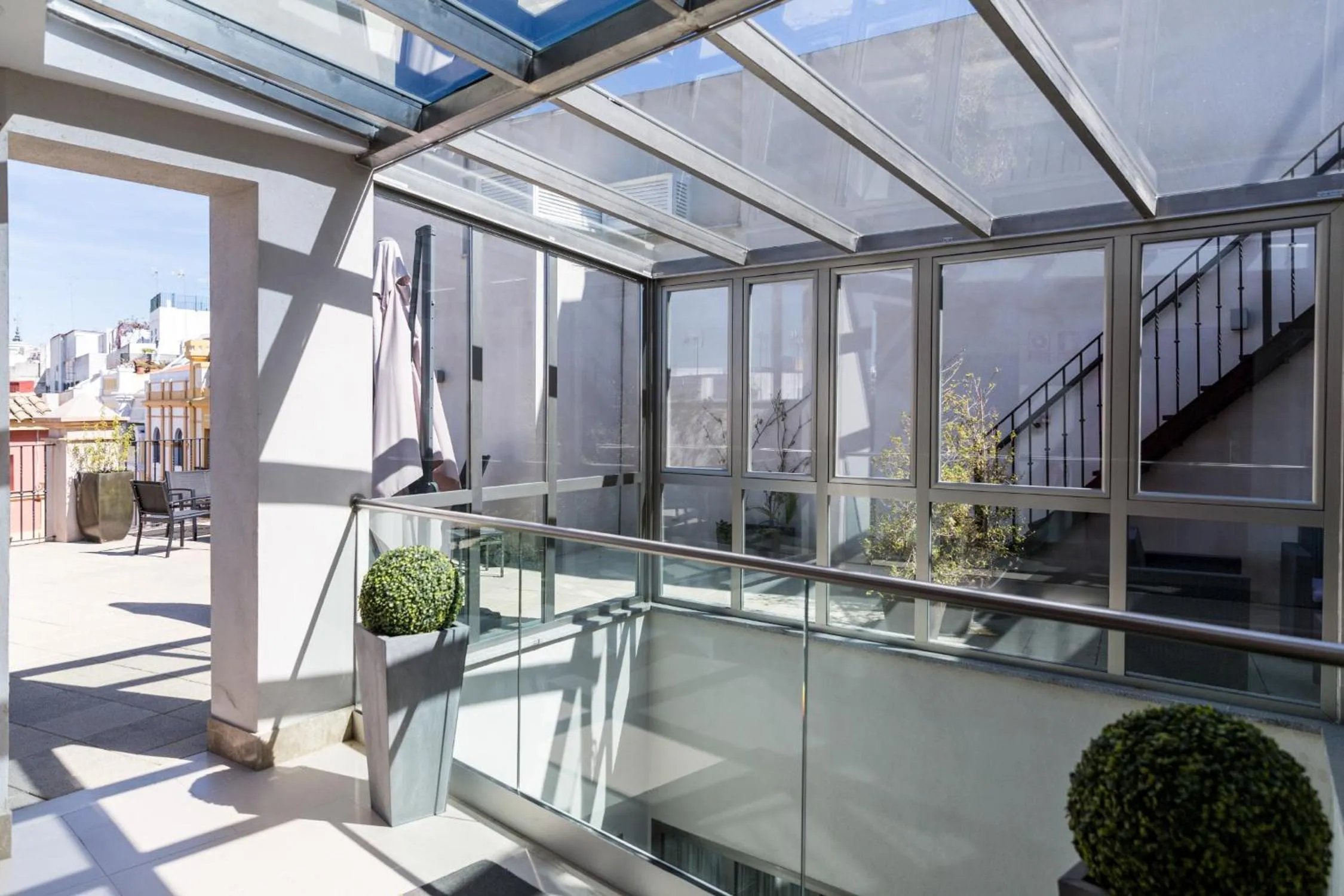 Balcony/Terrace in Welldone Cathedral Suites