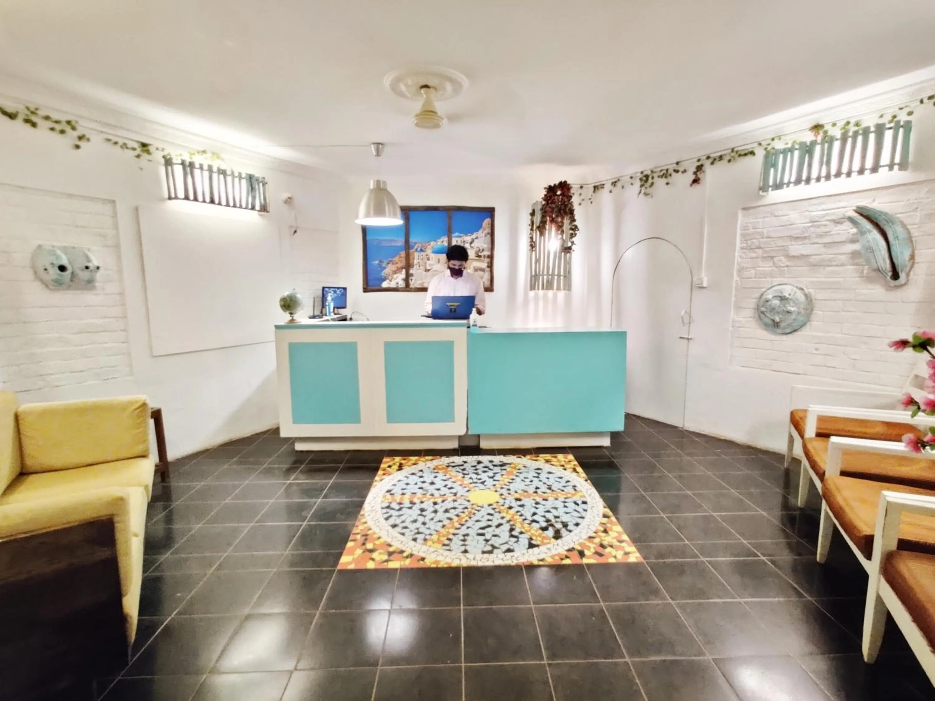 Lobby or reception in Eros Boutique Hotel