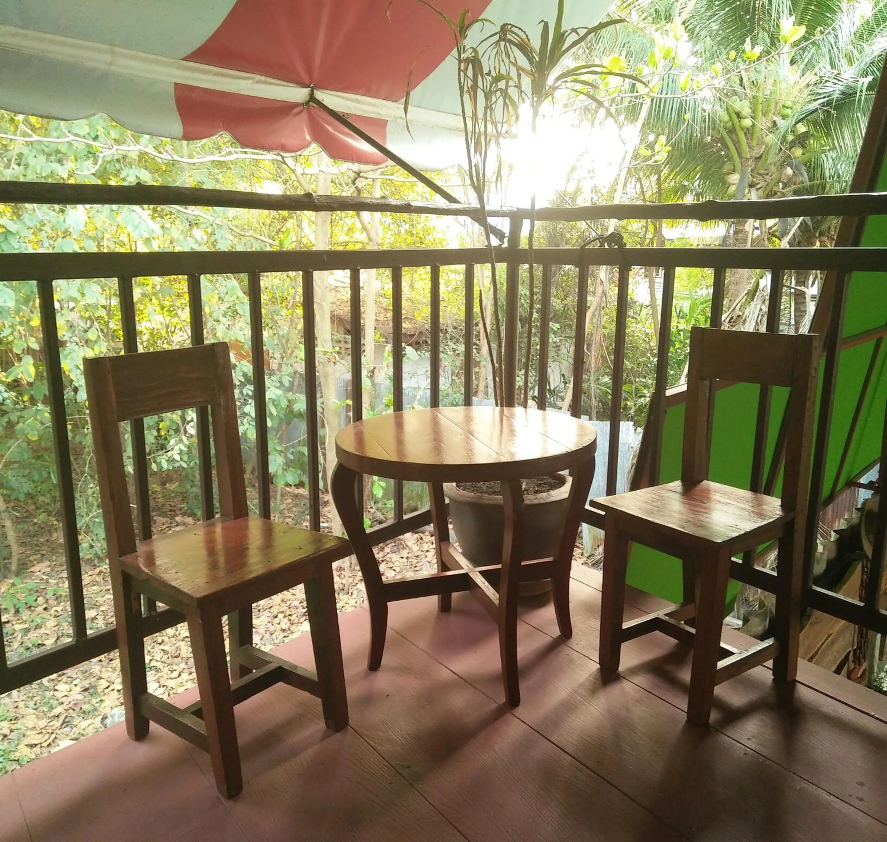 Balcony/Terrace in Ban Khun Rin Homestay