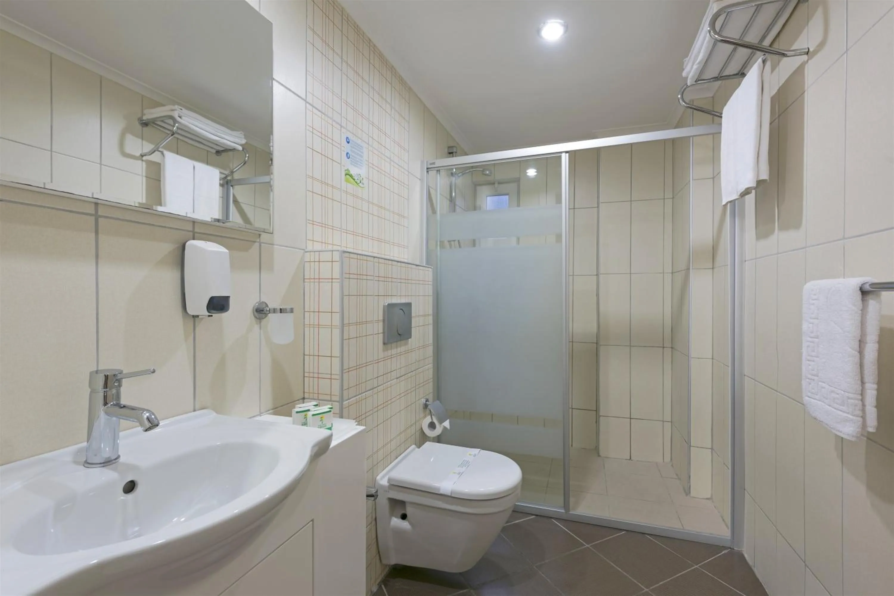 Shower in Club Sidelya Hotel