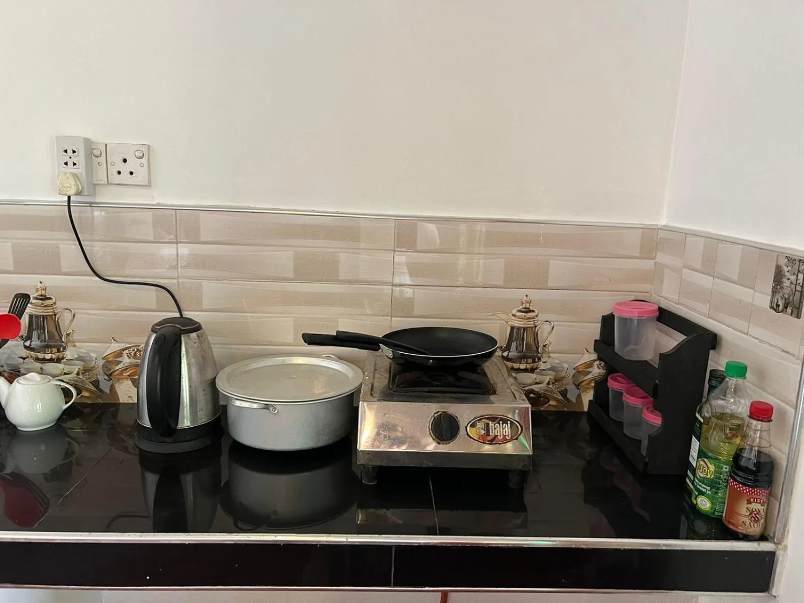 kitchen in Ranmitha Villa Weligama