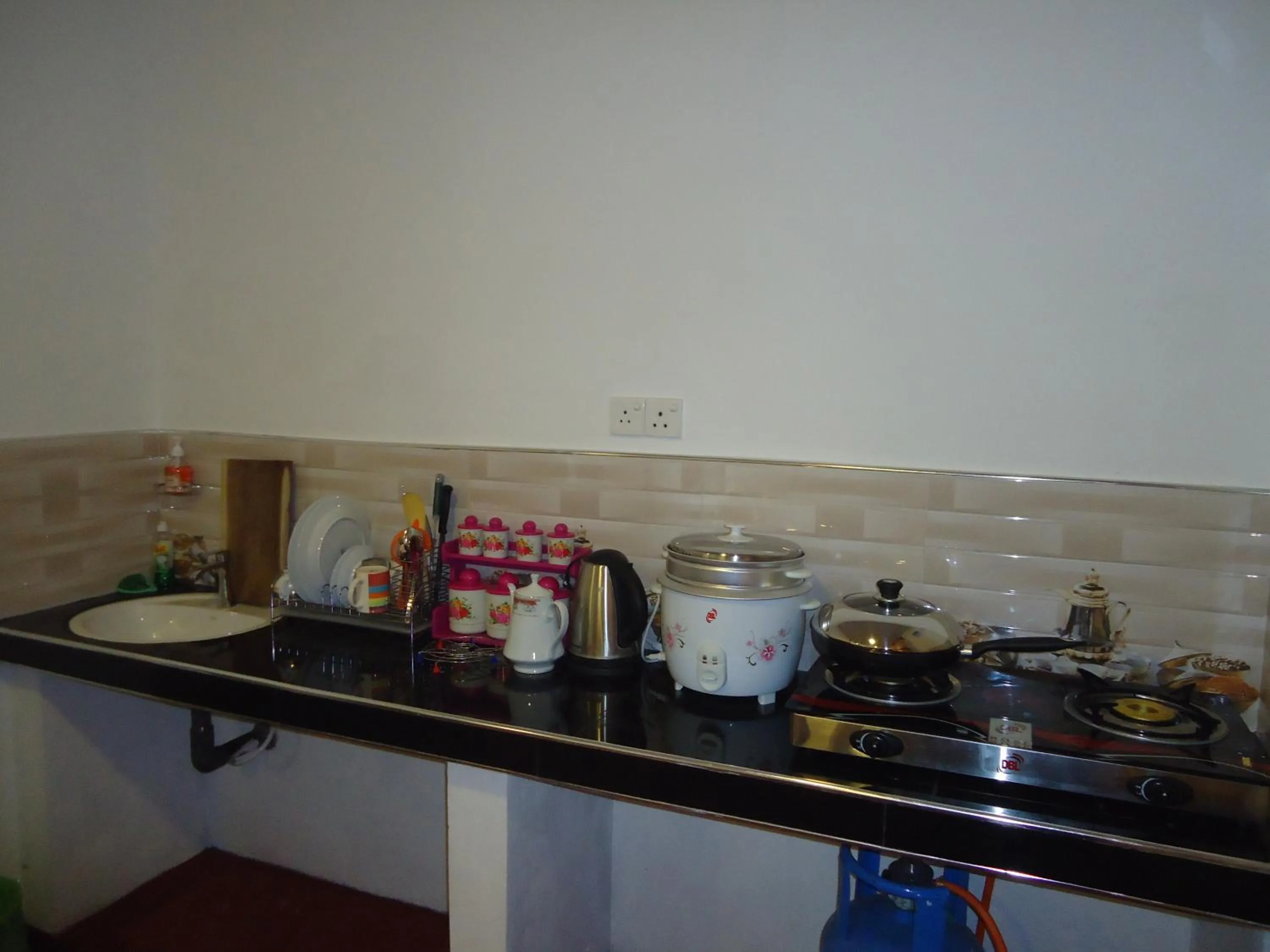 Kitchen or kitchenette in Ranmitha Villa Weligama