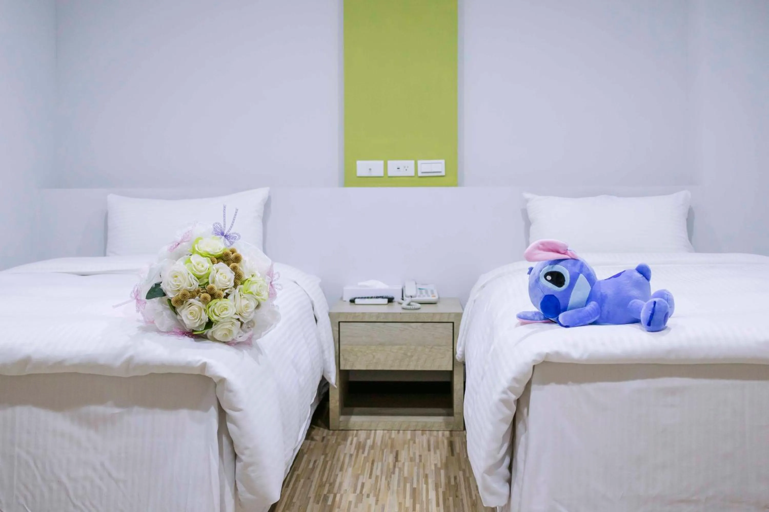 Bed in Mei Ti Fashion Hotel