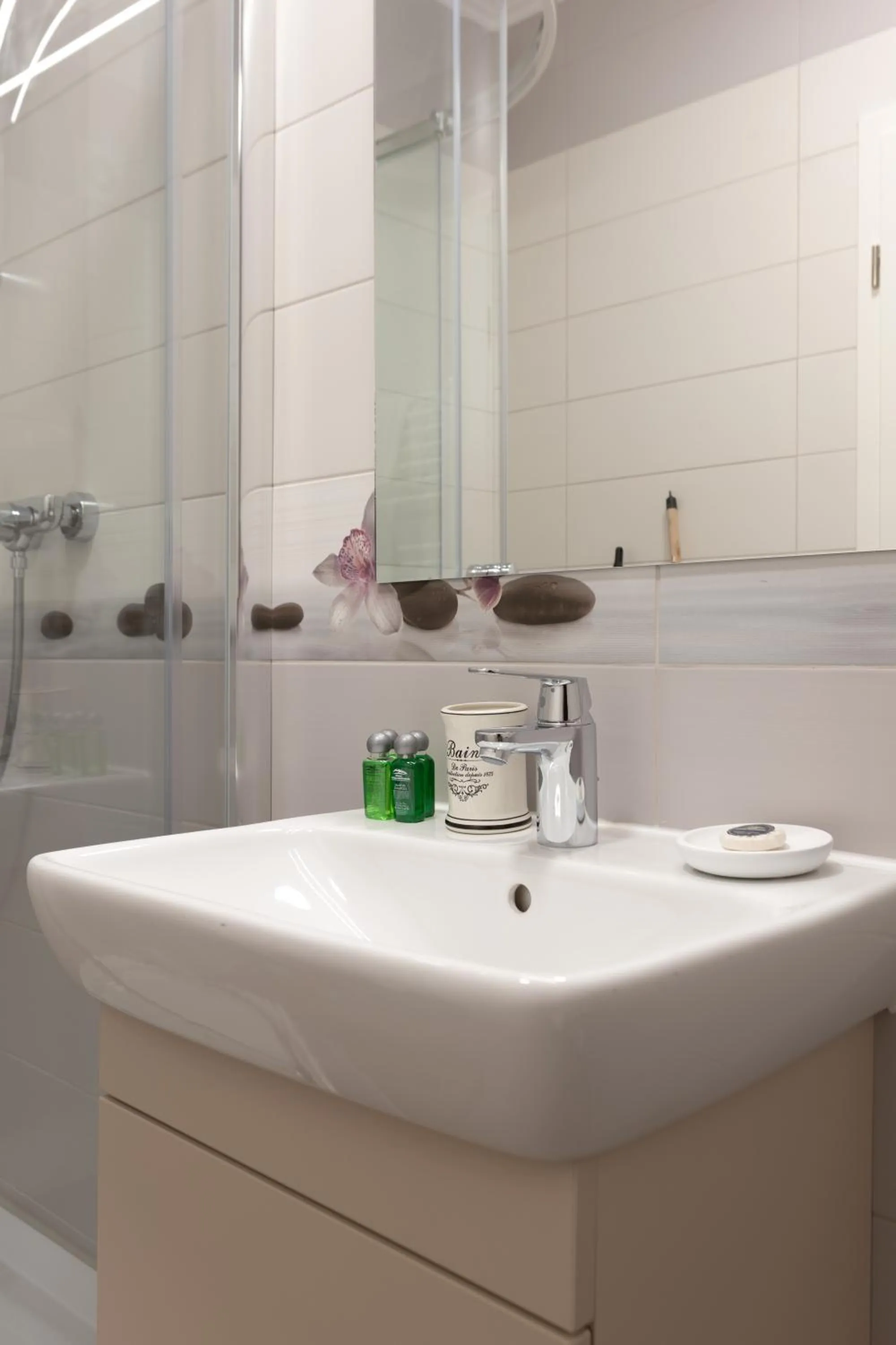 Shower in Brasov Holiday Apartments