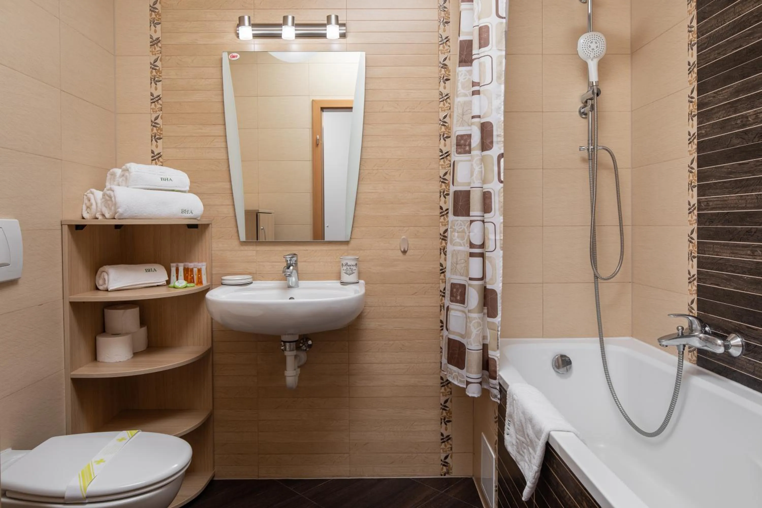 Shower in Brasov Holiday Apartments