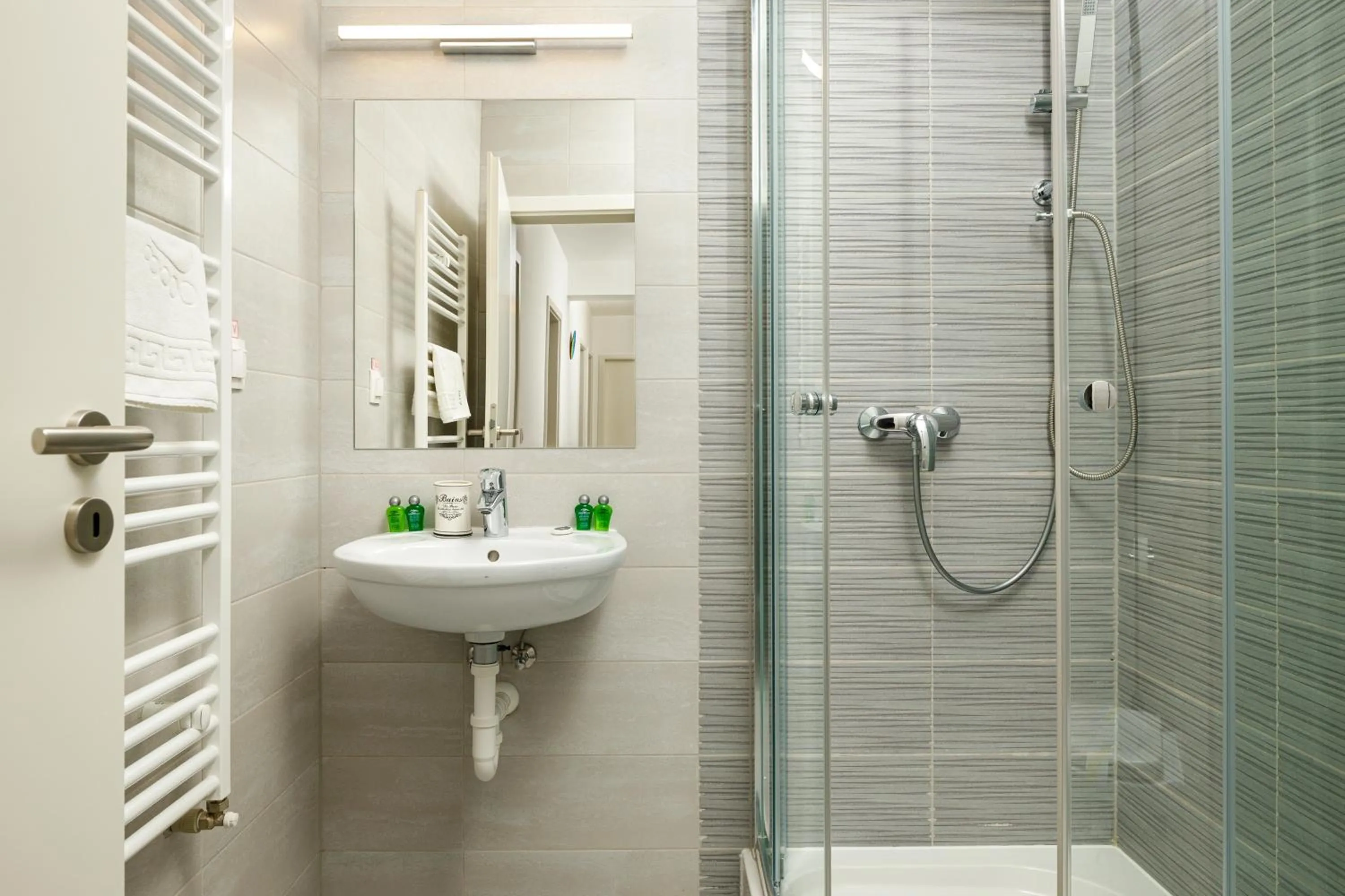 Shower in Brasov Holiday Apartments