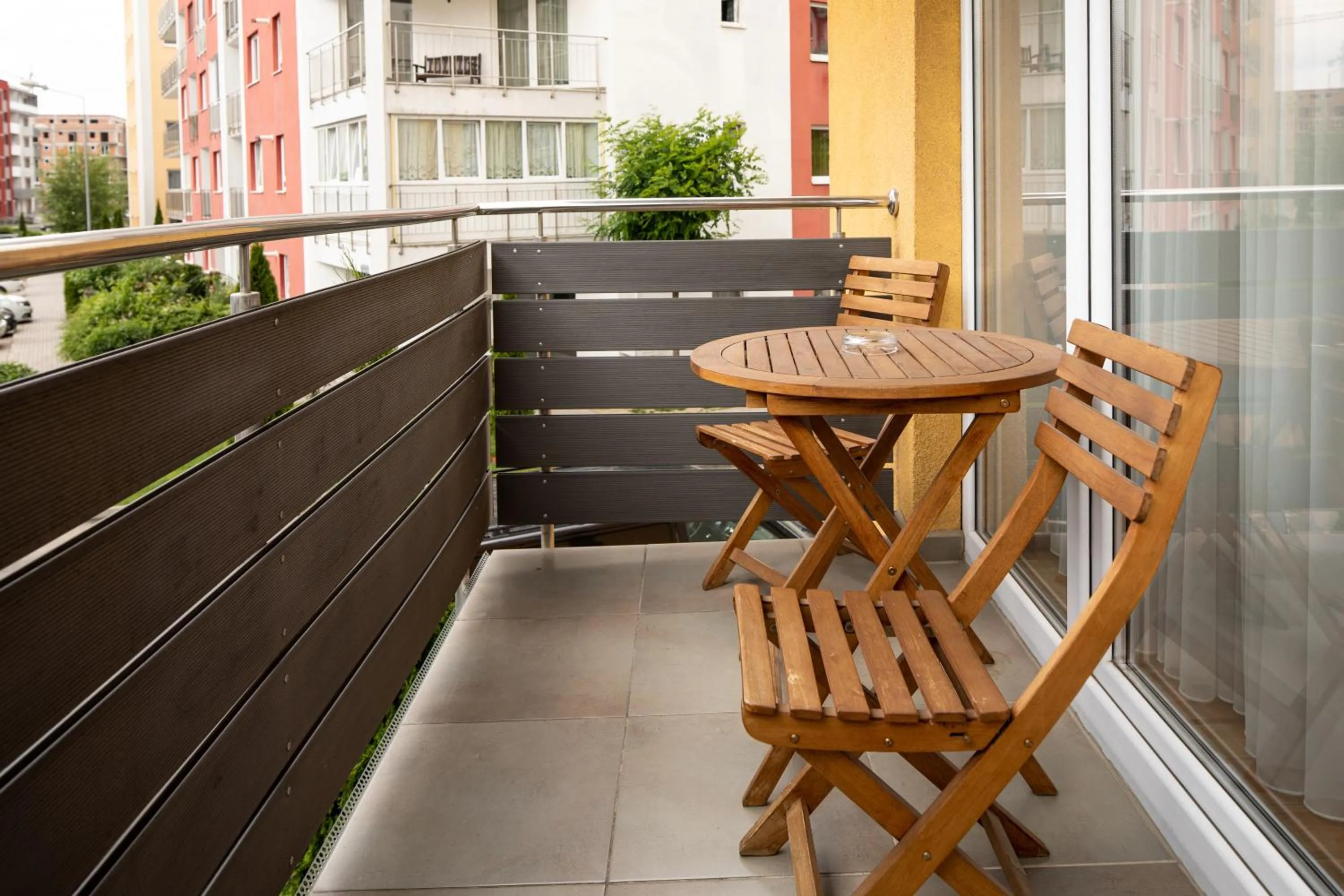 Balcony/Terrace in Brasov Holiday Apartments