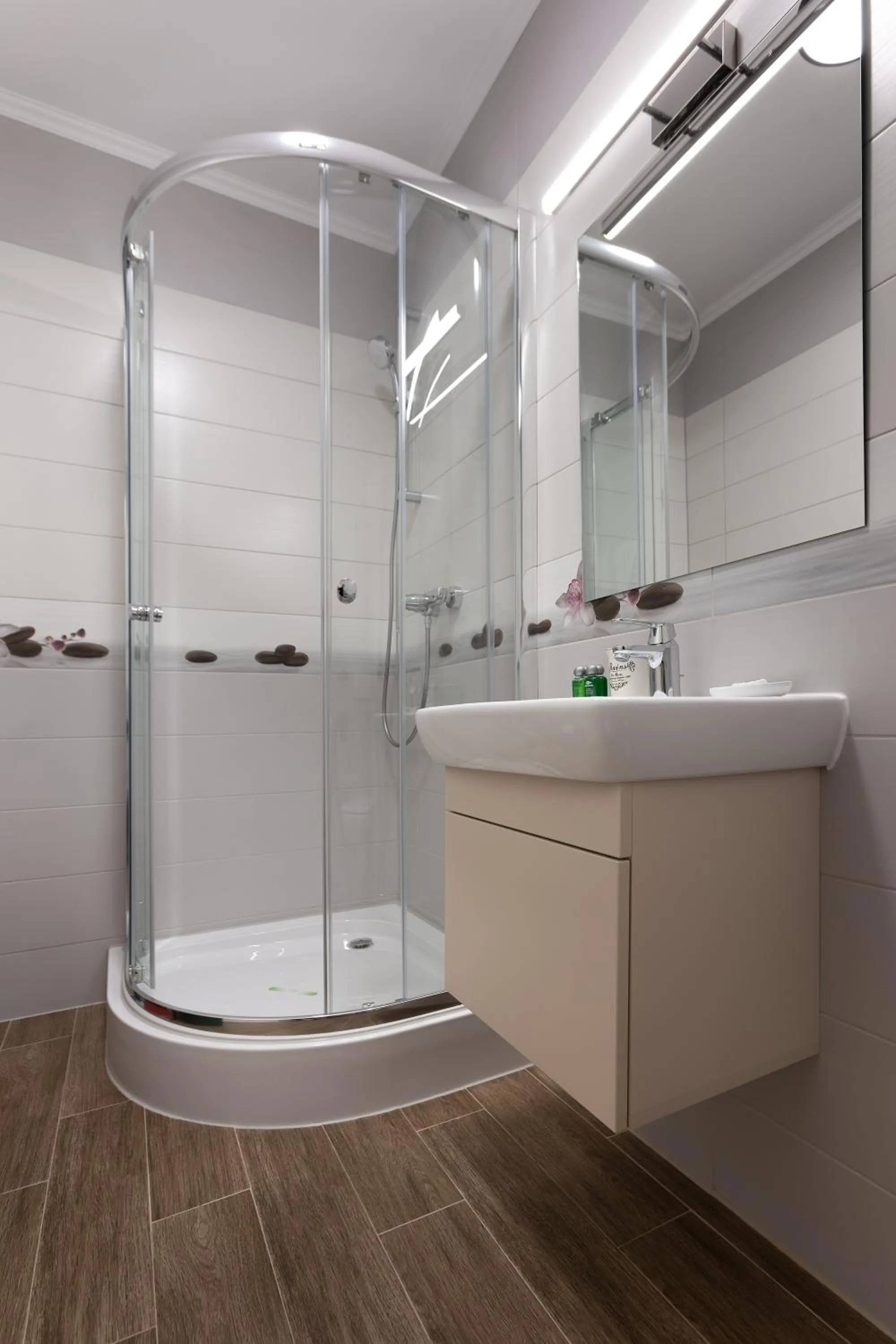 Shower in Brasov Holiday Apartments