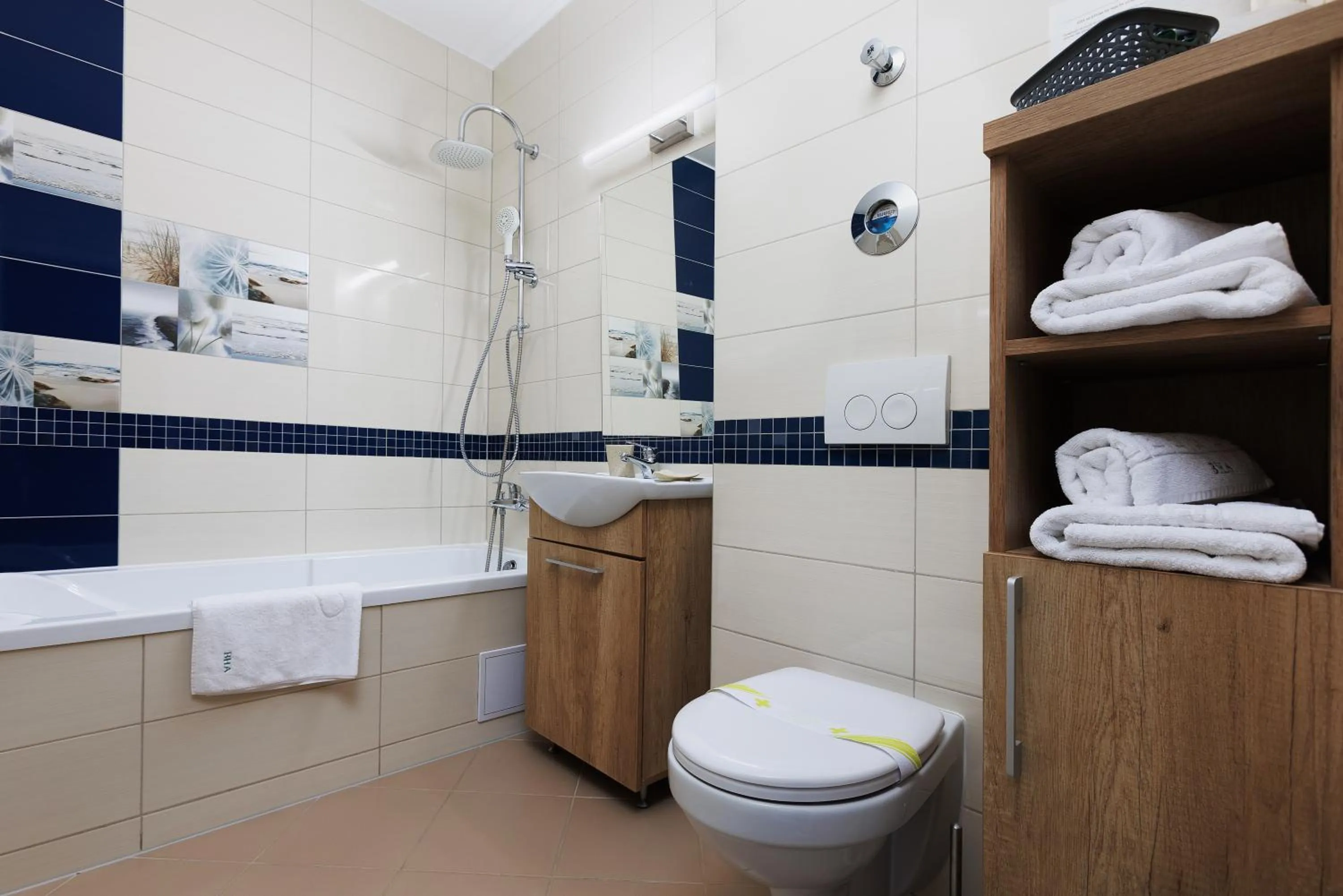 Shower in Brasov Holiday Apartments