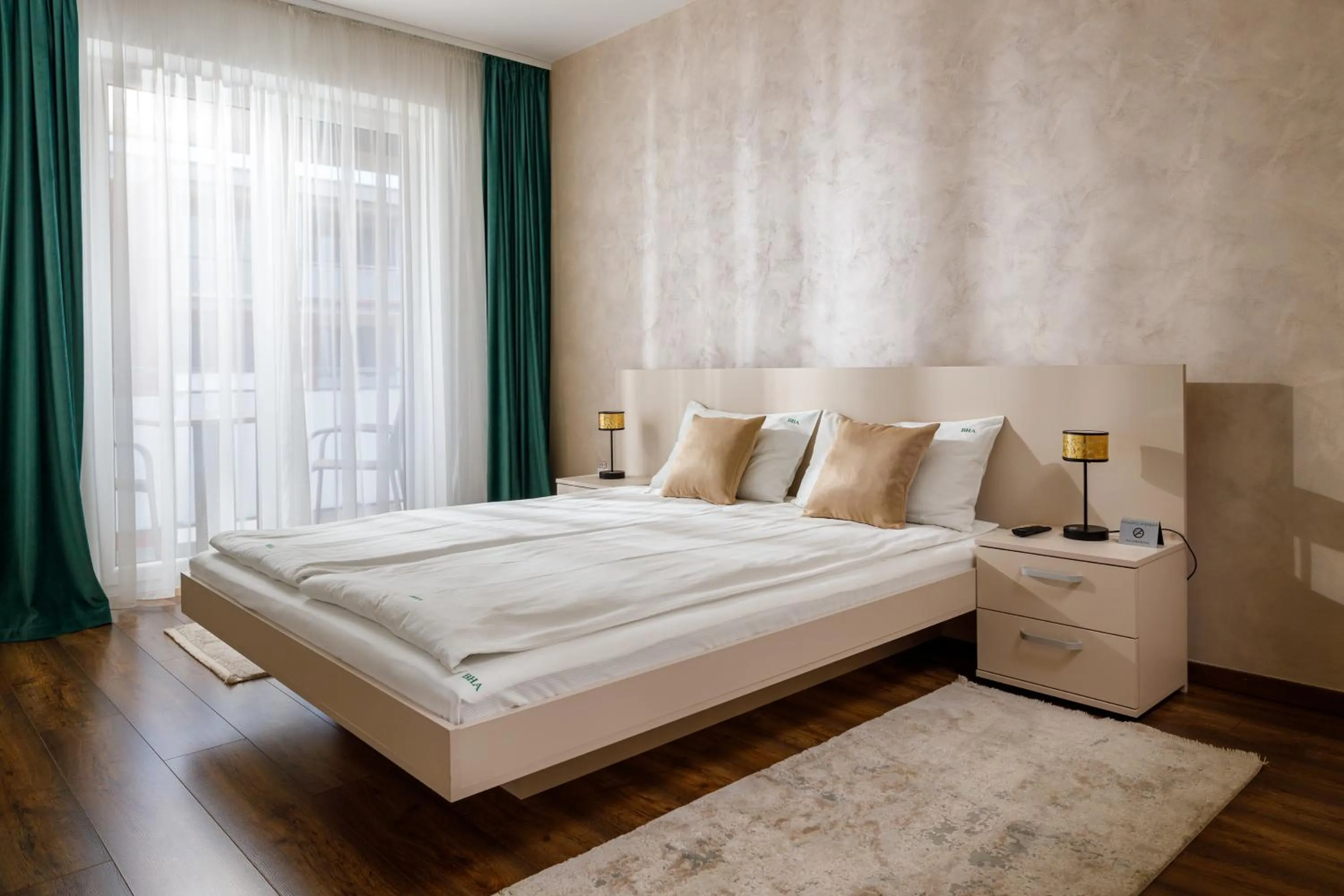 Bed in Brasov Holiday Apartments