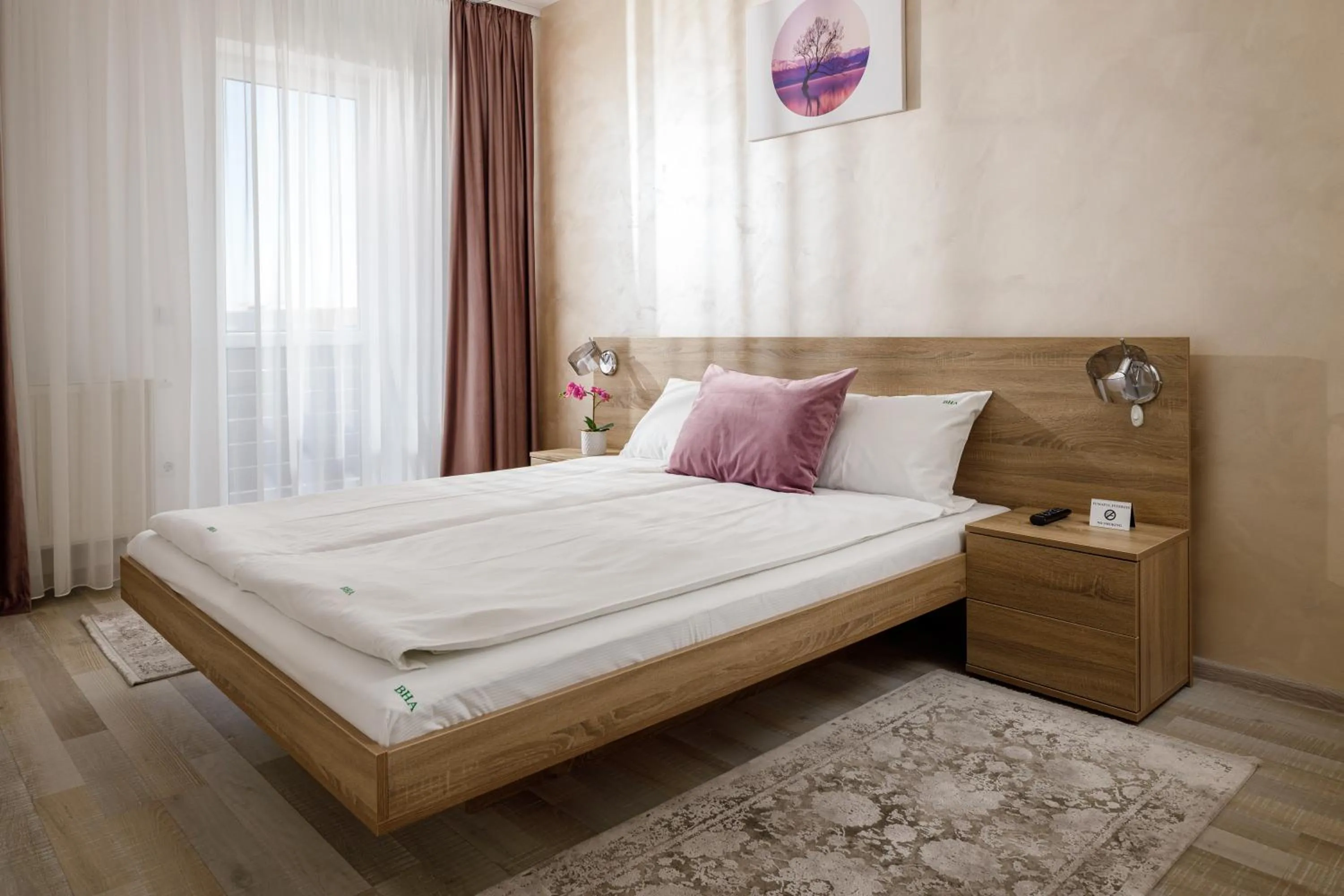 Bed in Brasov Holiday Apartments