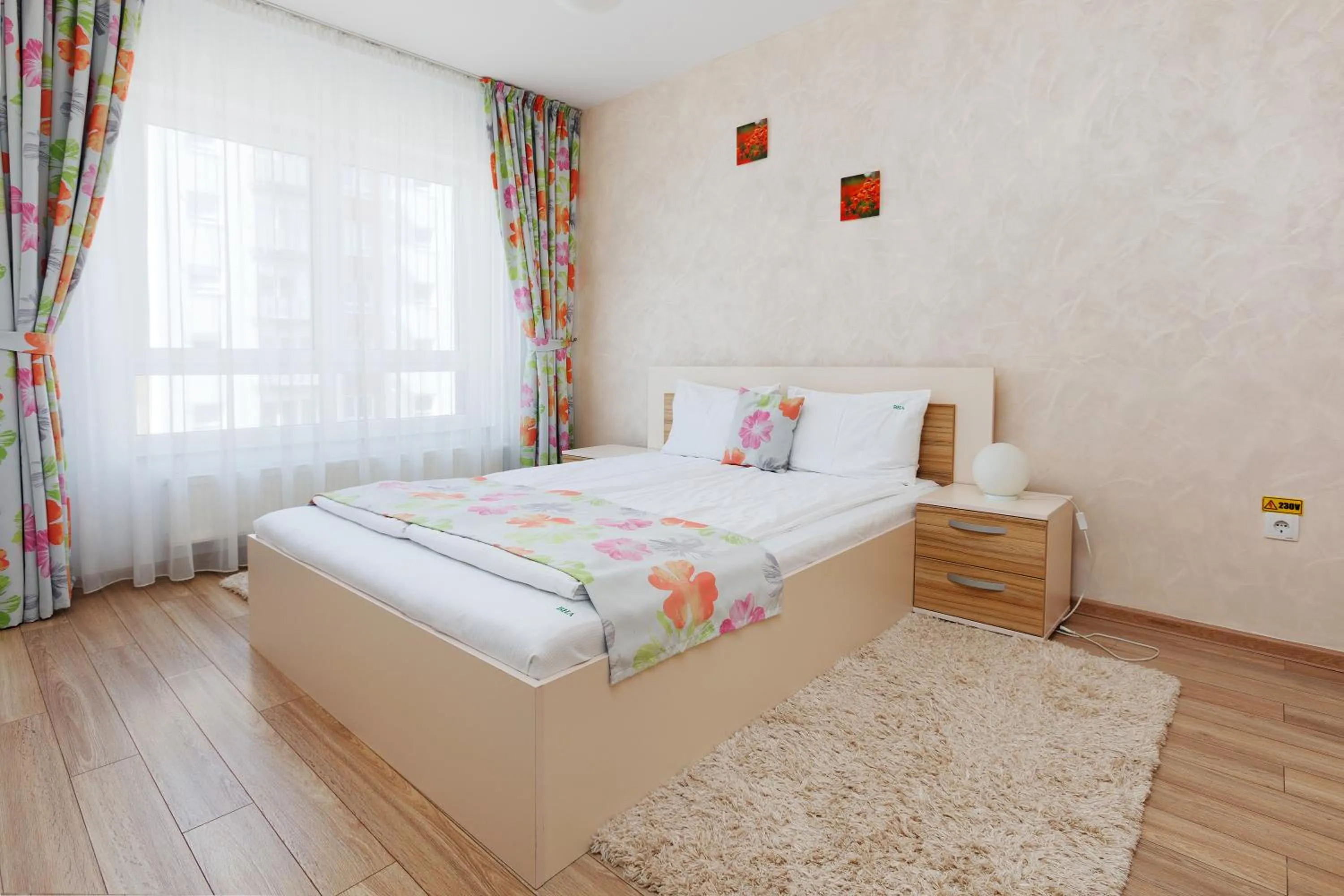 Bed in Brasov Holiday Apartments