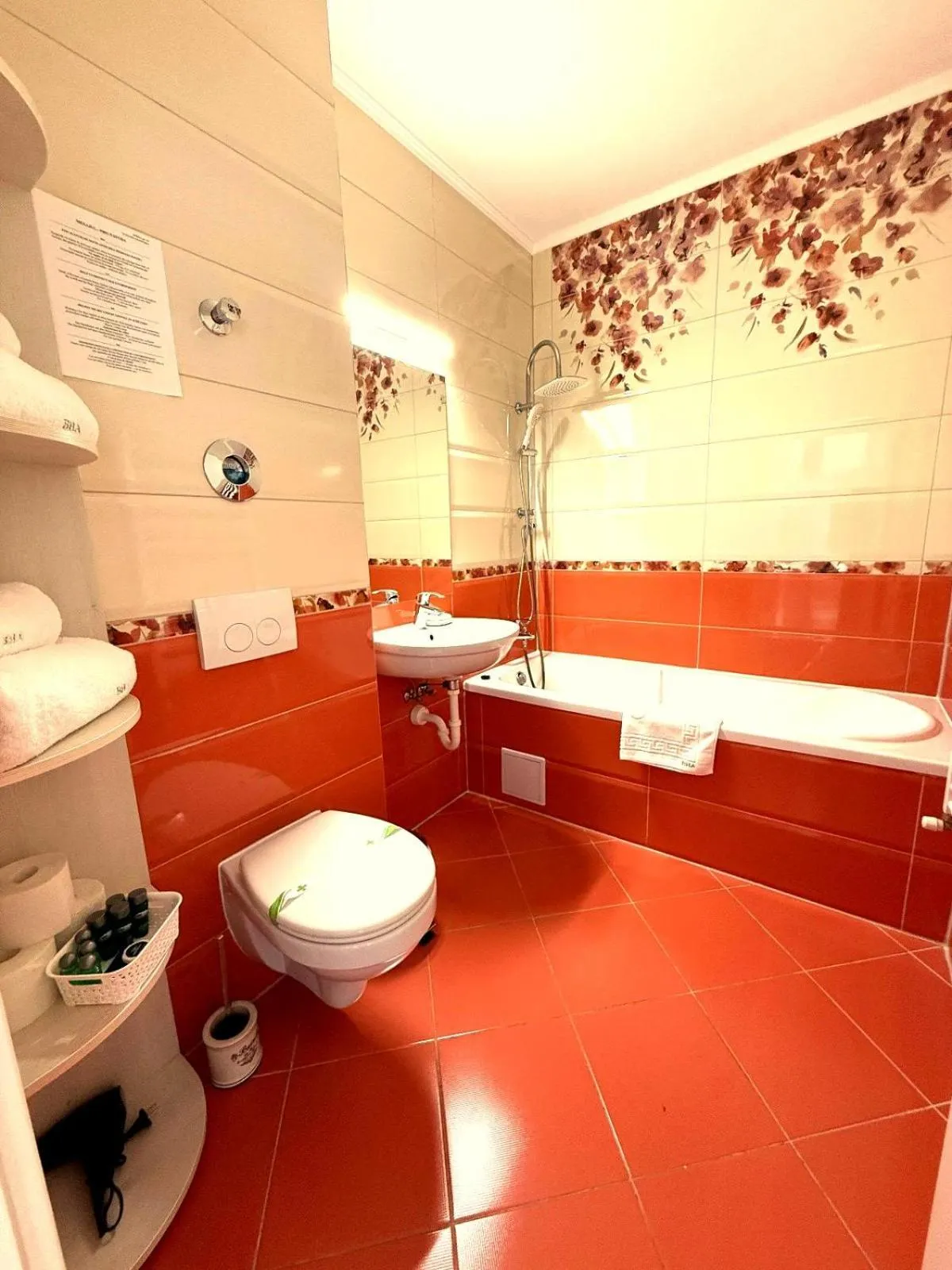 Shower in Brasov Holiday Apartments