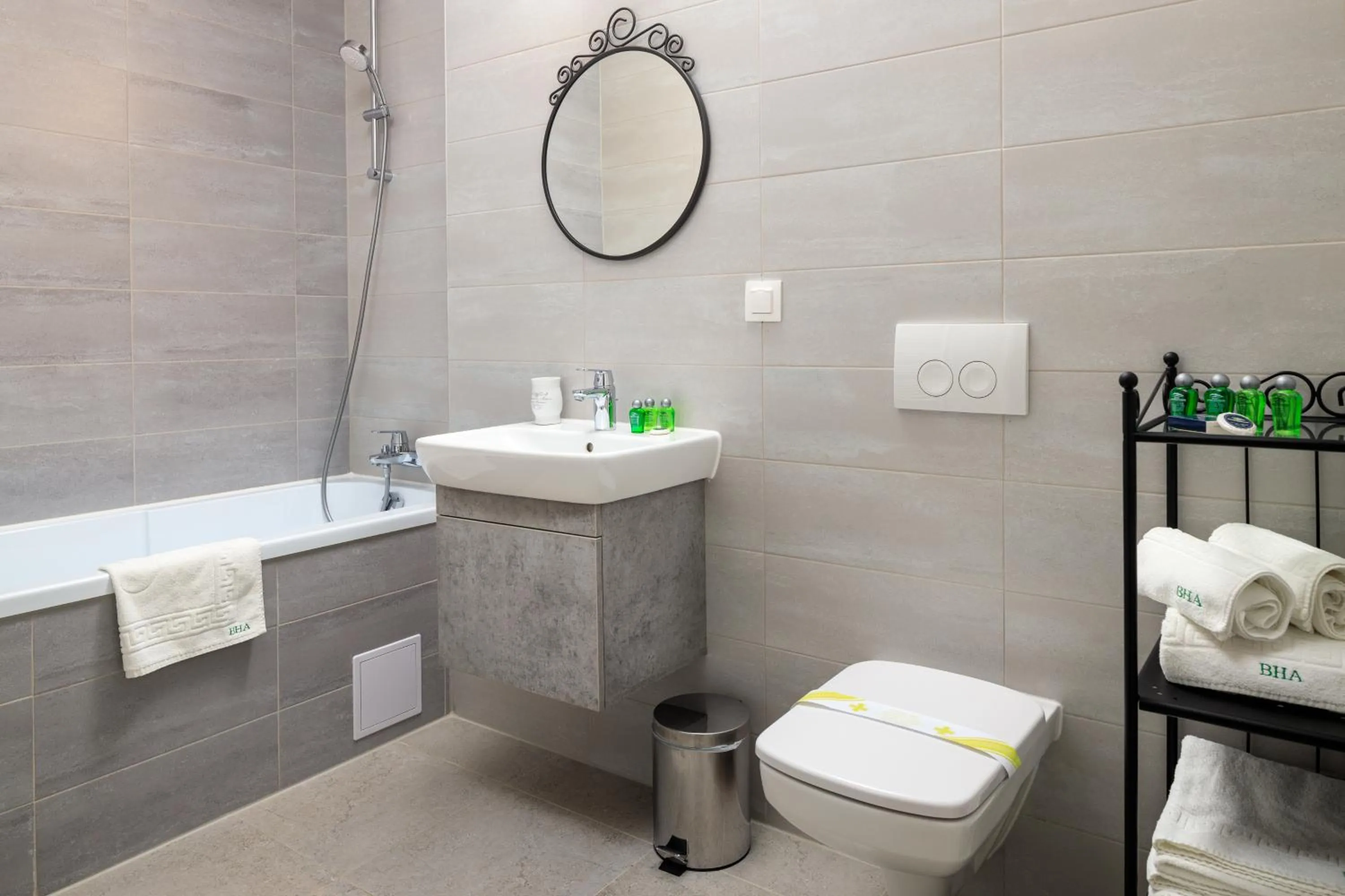 Shower in Brasov Holiday Apartments